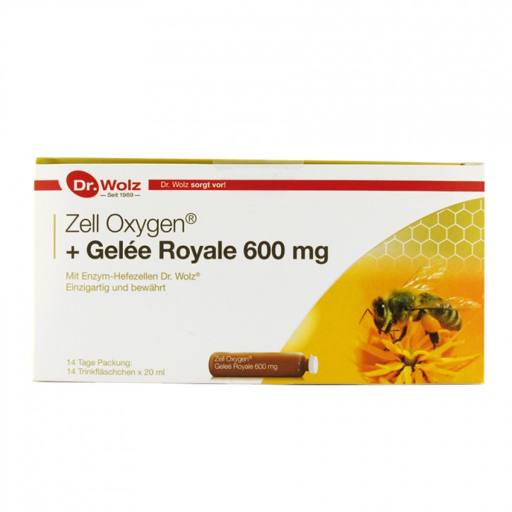 Zell Oxygen® + Gelee Royale 600mg 14x20 ml