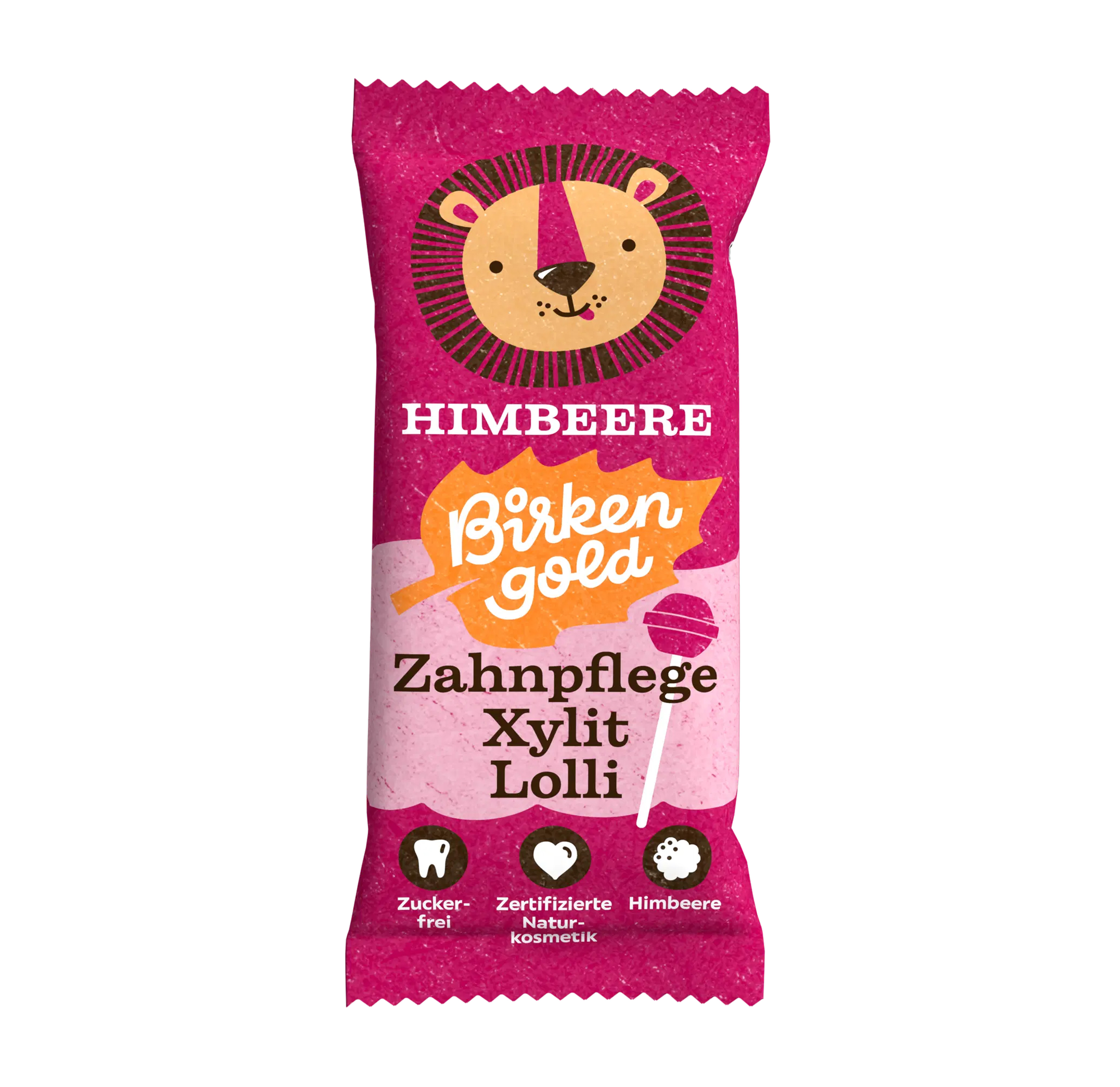 Lolli Xylit Himbeere 6g Birkengold