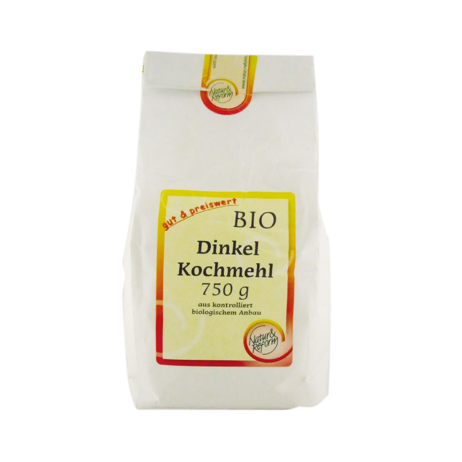 Dinkelkochmehl weiß Bio 750g Natur & Reform Dinkelkochmehl weiß Bio 750g Natur & Reform