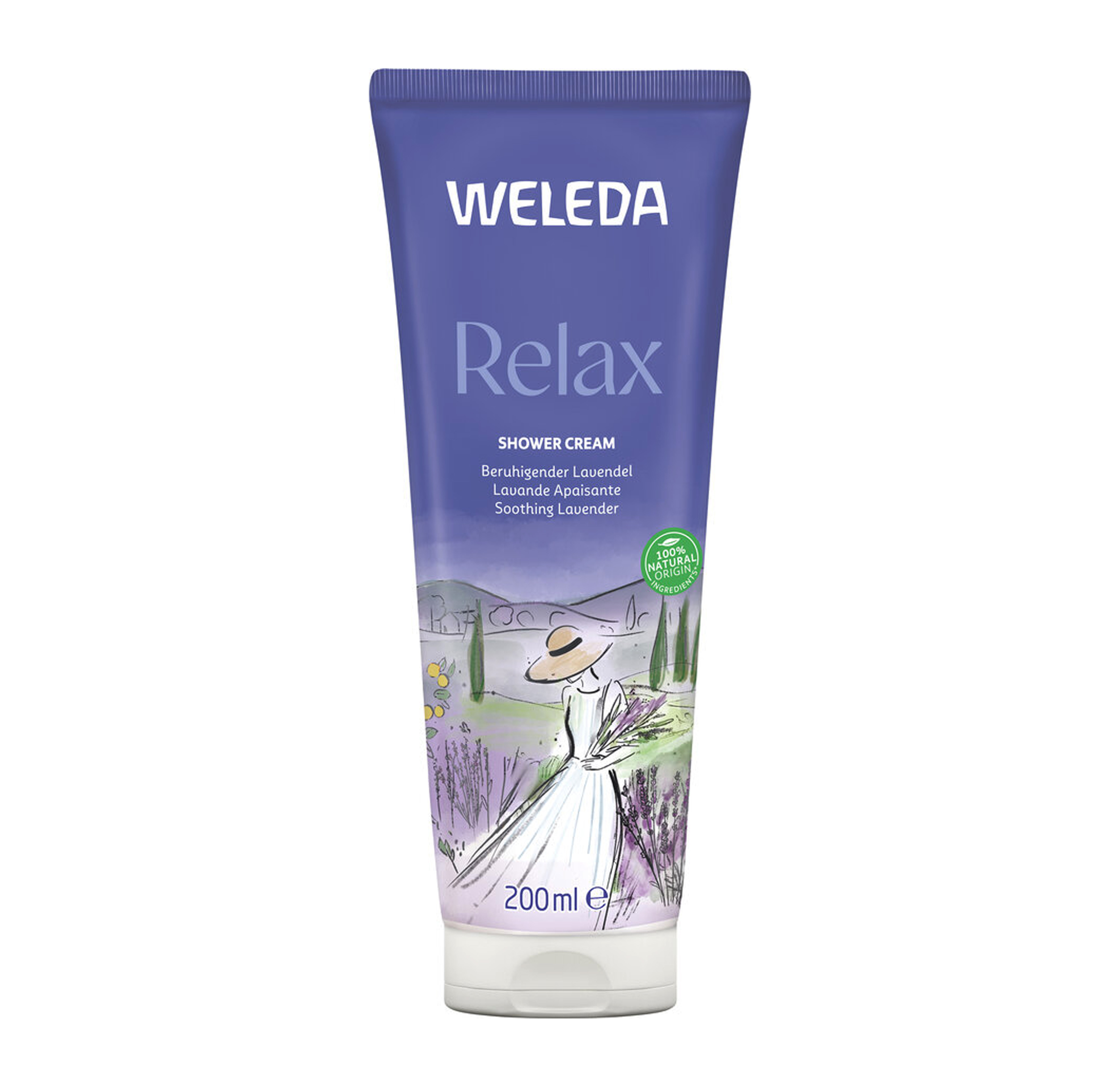 Relax Shower Cream Lavendel 200ml Weleda 