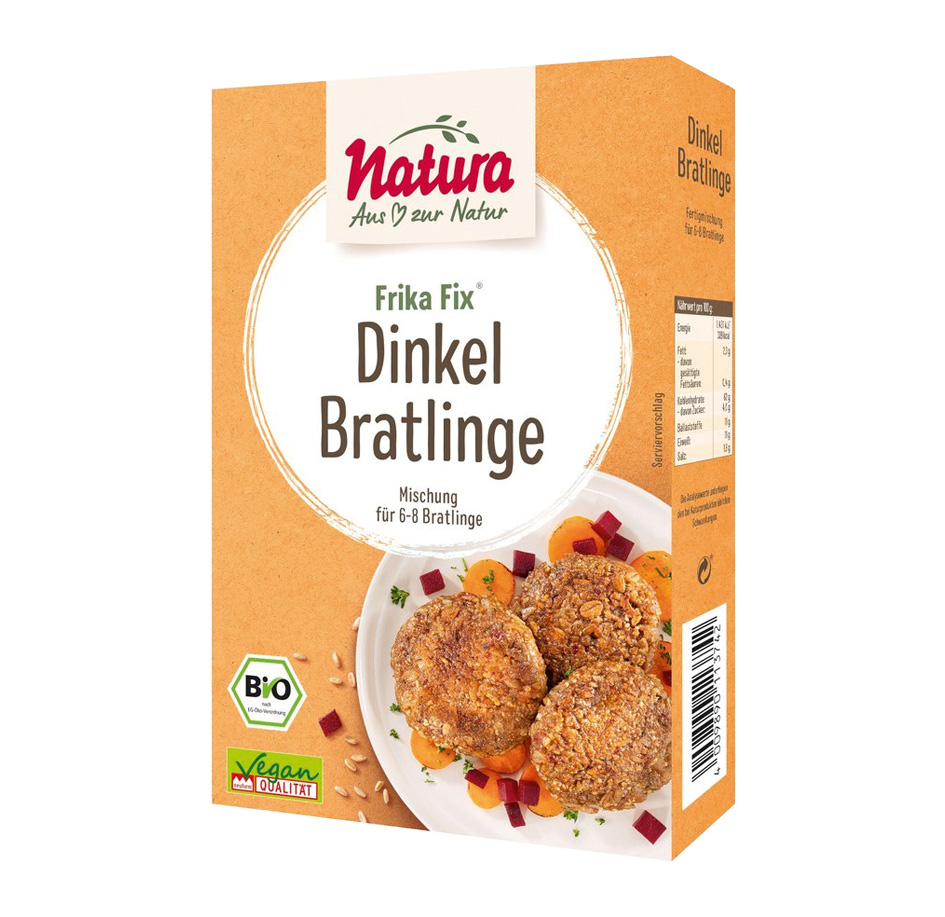 Frika Fix Dinkel-Bratlinge Bio 150g Natura