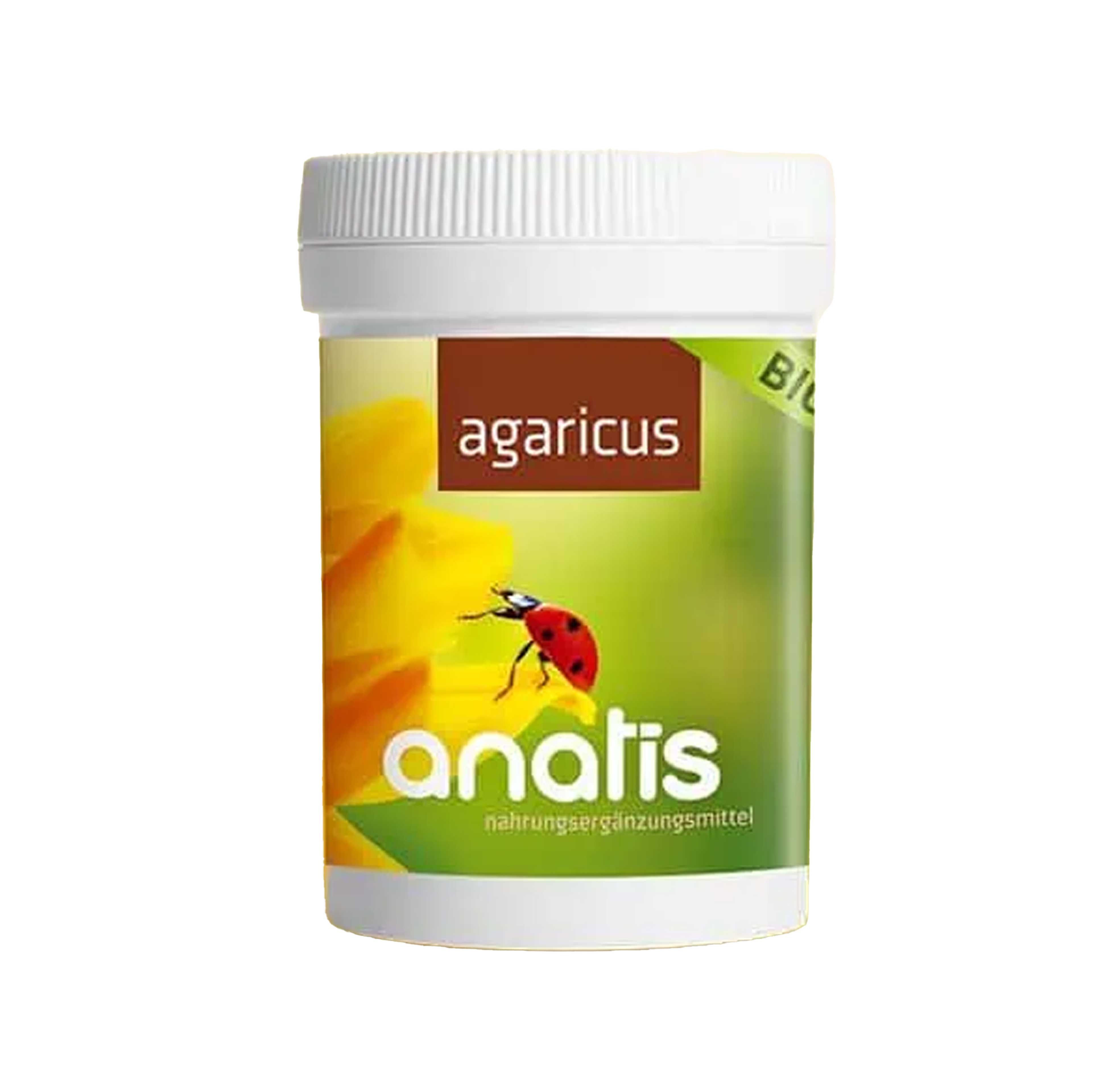 Agaricus Vitalpilz BIO 90 Stück Anatis Agaricus Vitalpilz BIO 90 Stück Anatis