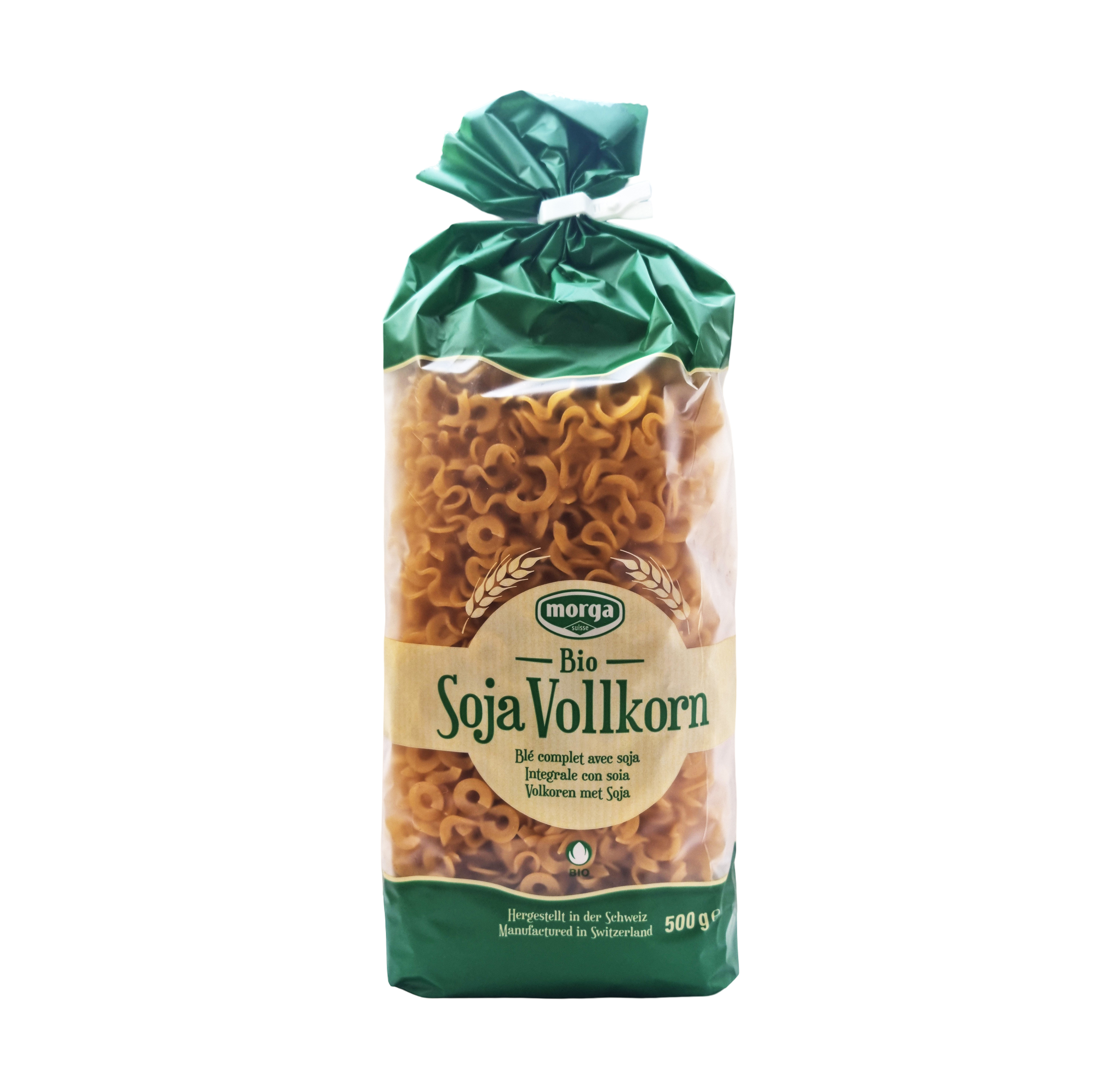 Soja Vollkorn Krausnudeln Bio 500g Morga
