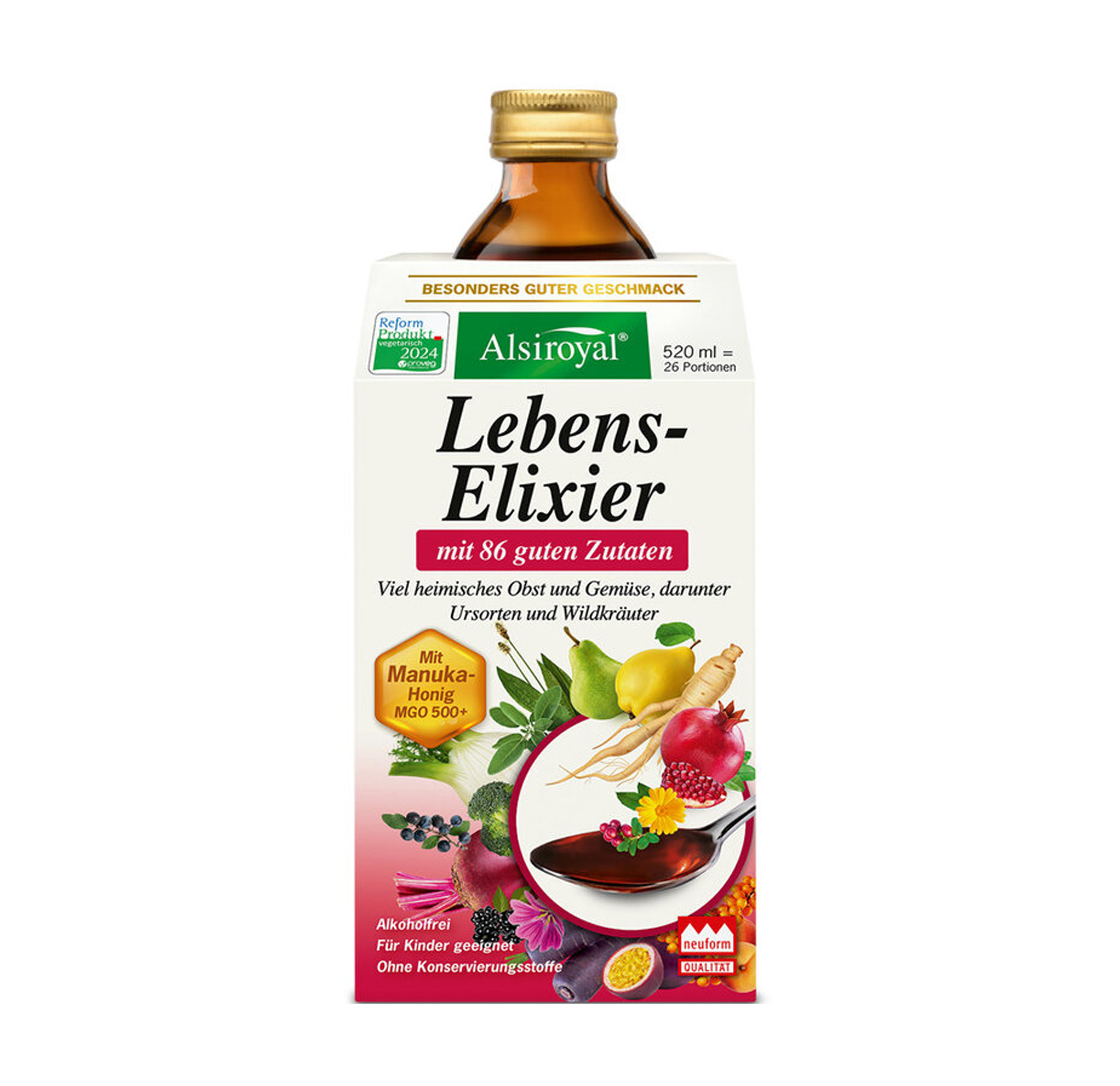 Lebens-Elixier 520 ml Alsiroyal  