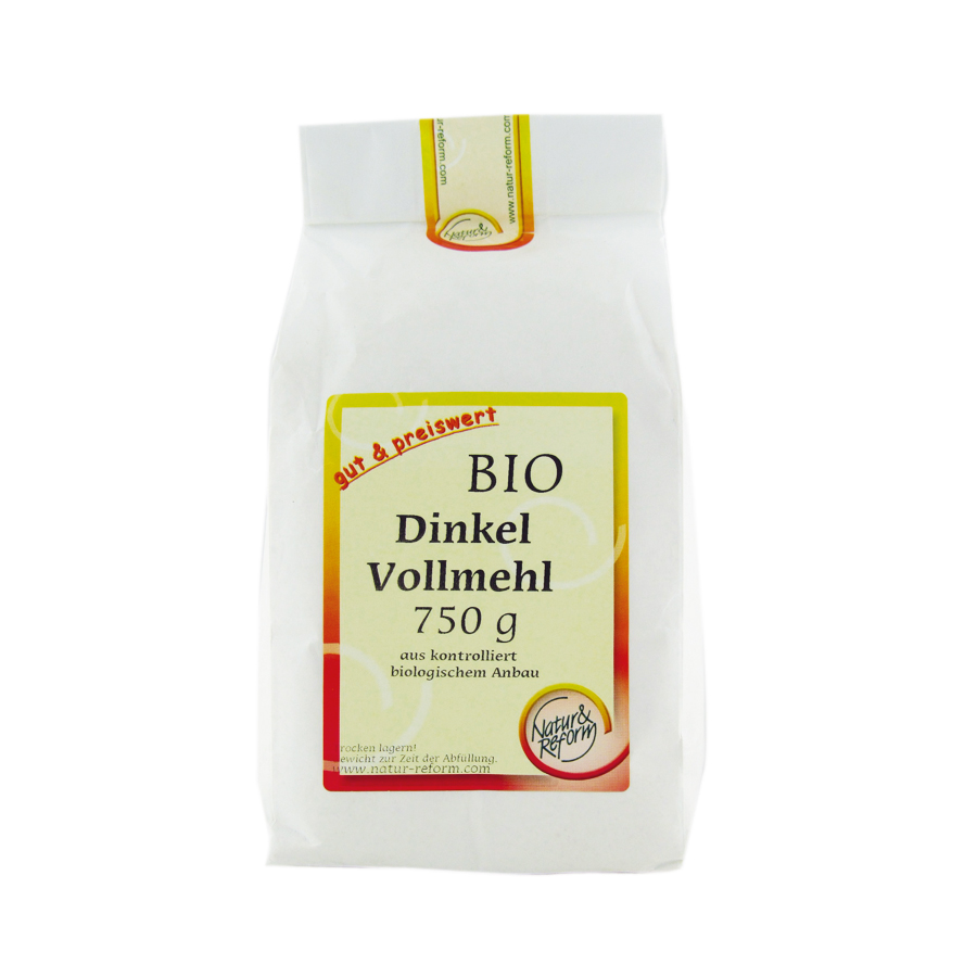 Dinkelvollmehl Bio 750g Natur & Reform Dinkelvollmehl Bio 750g Natur & Reform