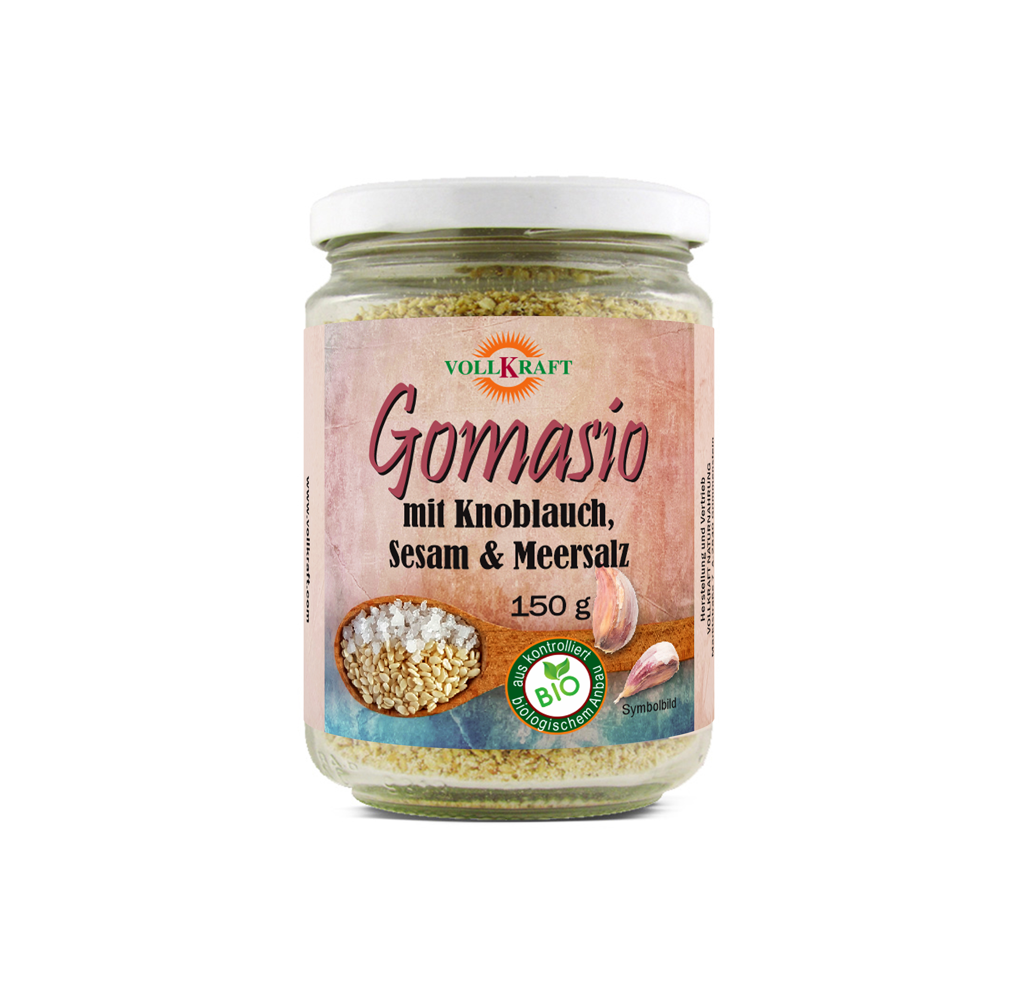 Gomasio mit Knoblauch Bio 150g Vollkraft