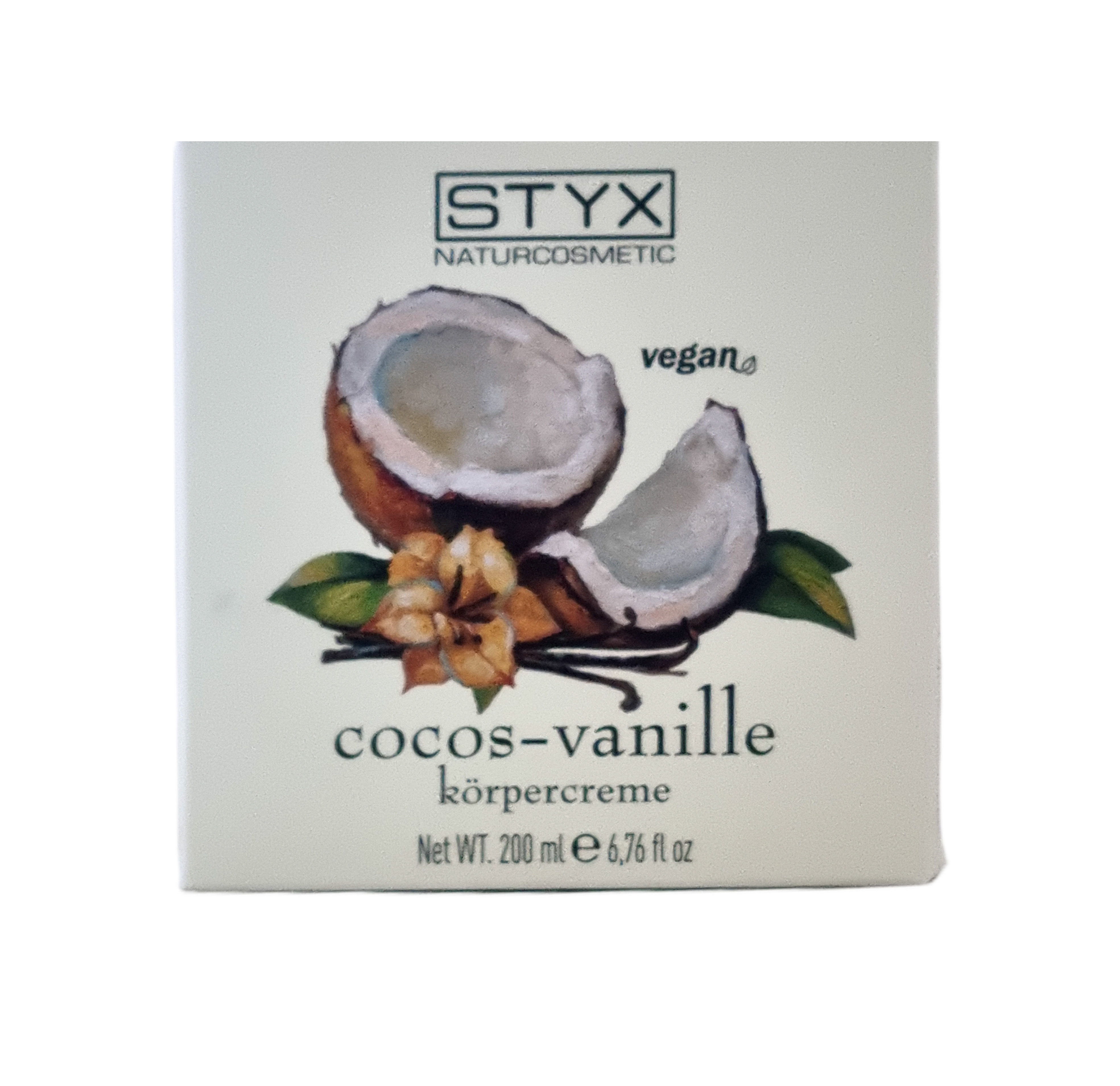 Körpercreme Cocos-Vanille 200ml Styx