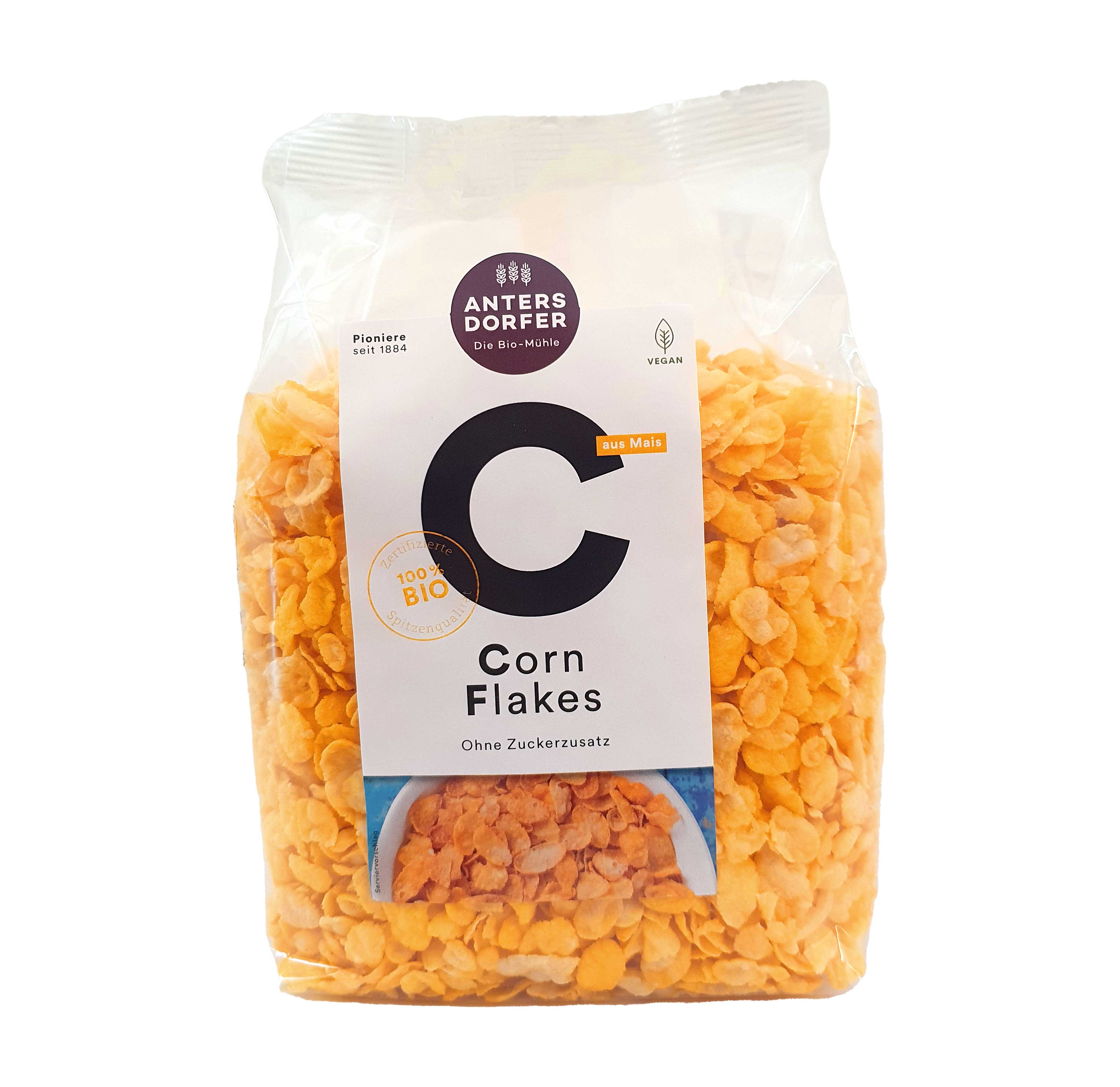 Bio Cornflakes o. Zuckerzusatz 300g Antersdorfer Bio Cornflakes o. Zuckerzusatz 300g Antersdorfer