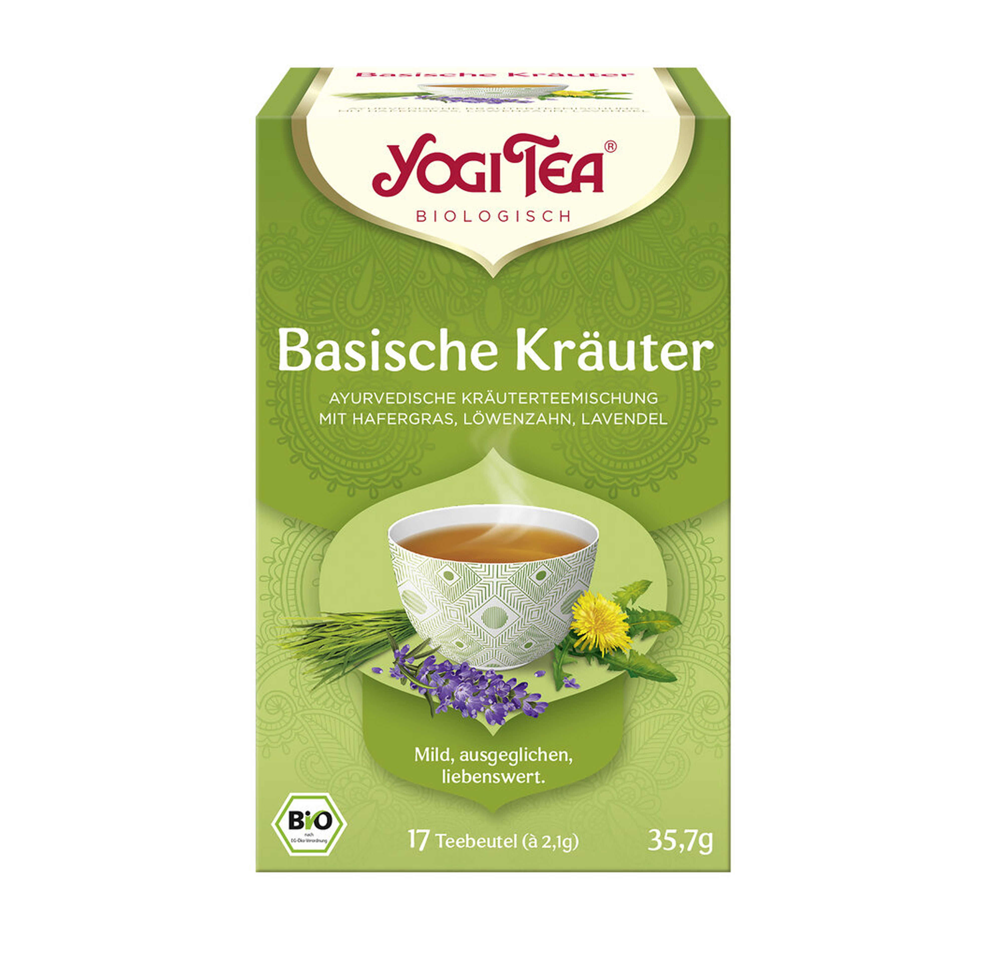 Basische Kräuter Bio 17 Beutel Yogi Tea