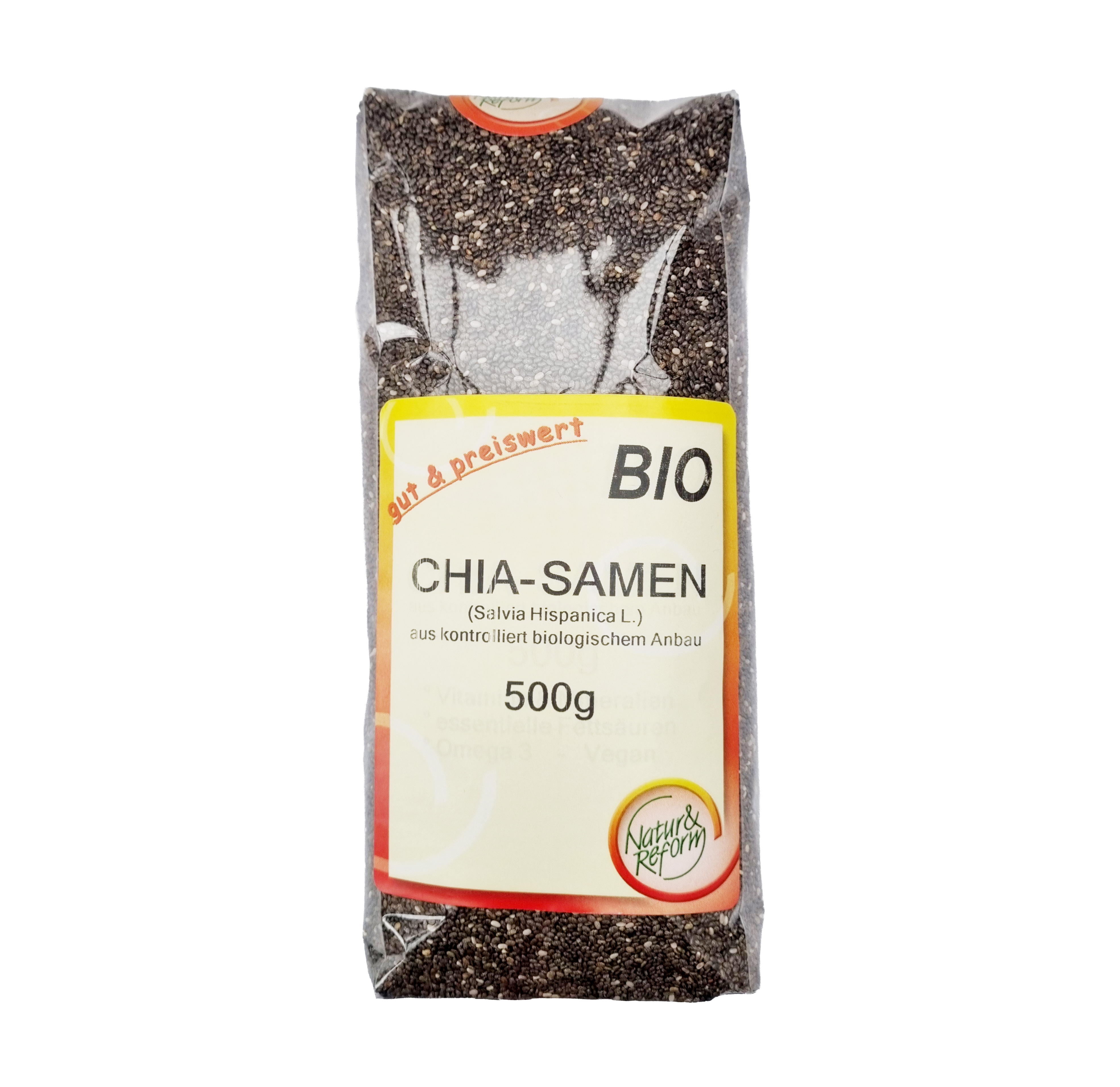 Chia Samen Bio 500g  Natur & Reform