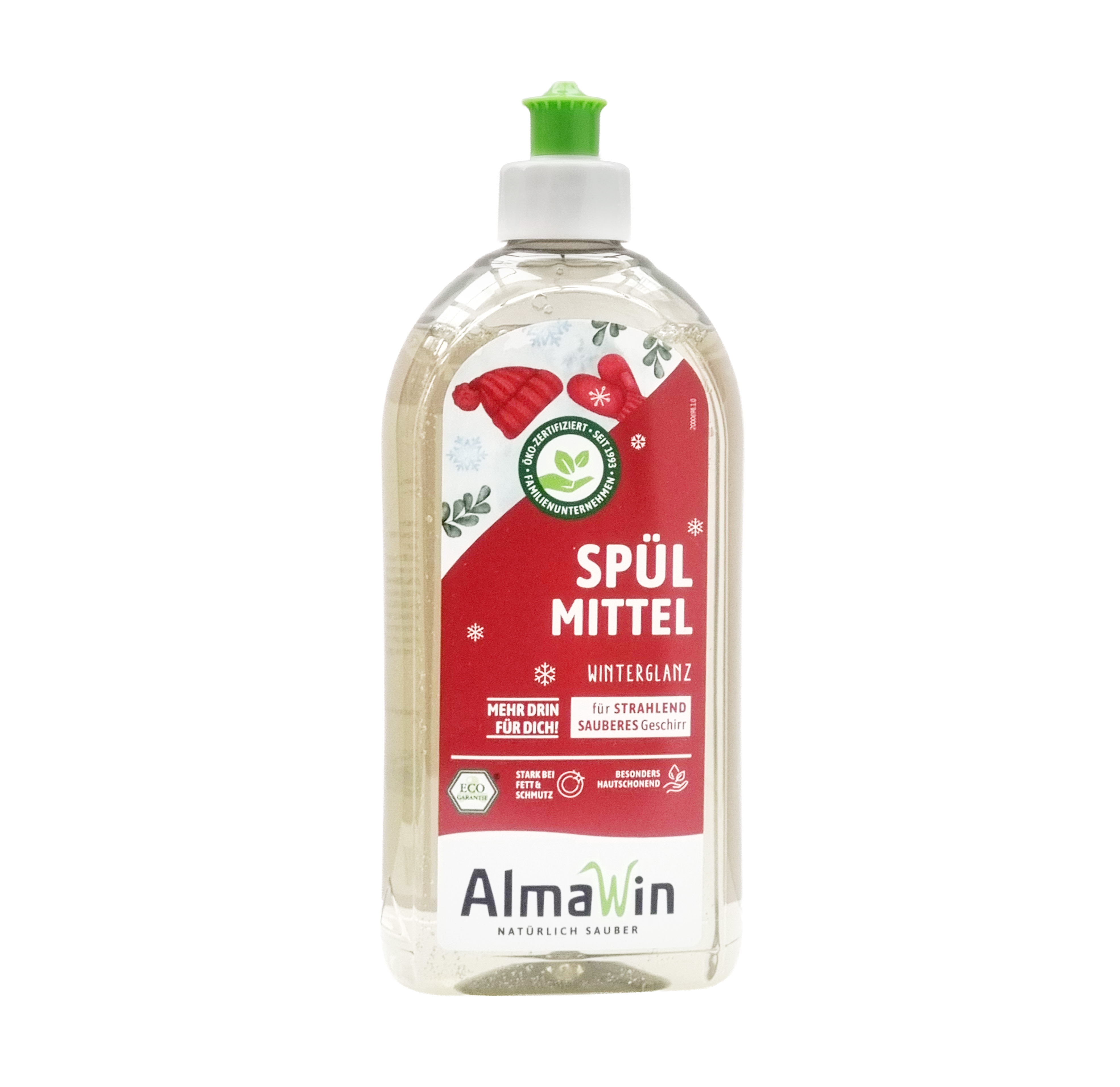 Geschirrspülmittel Winterglanz 500ml AlmaWin