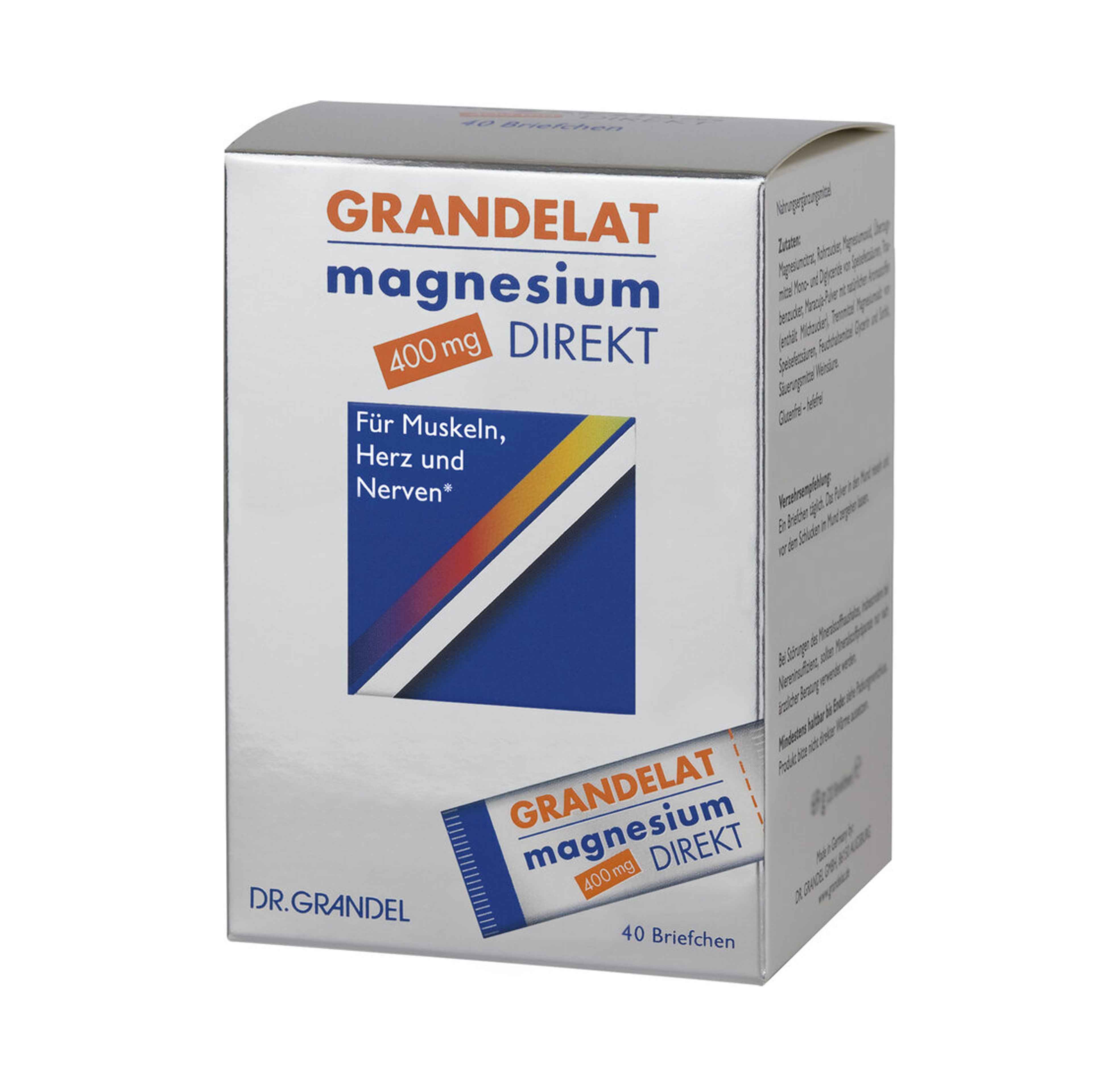 Grandelat Magnesium direkt 400mg Dr. Grandel