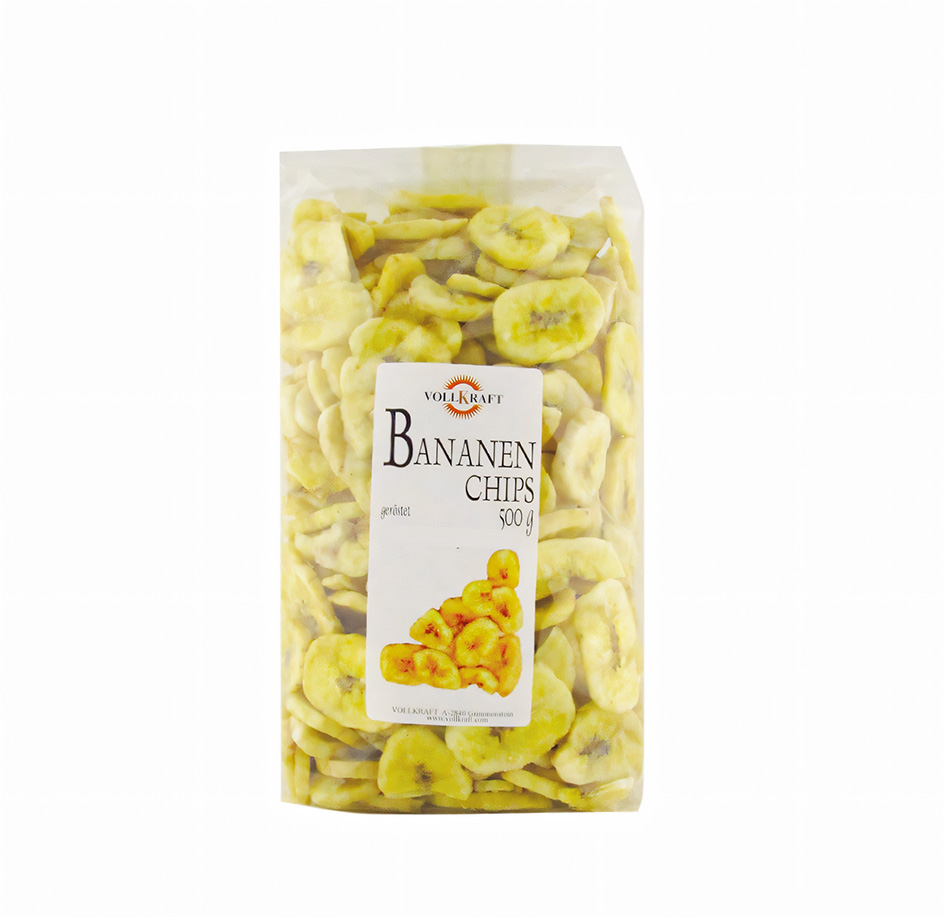 Bananenchips 500g Vollkraft Bananenchips 500g Vollkraft