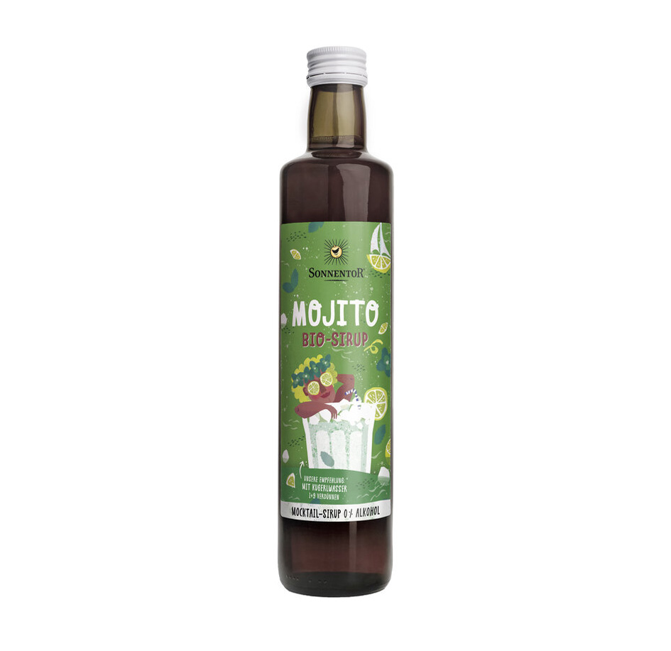 Bio Mojito Sirup 0,5l  Sonnentor Bio Mojito Sirup 0,5l  Sonnentor