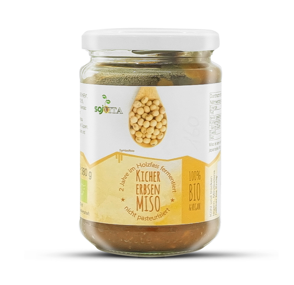 Kichererbsen Miso Bio 380g Sojvita 
