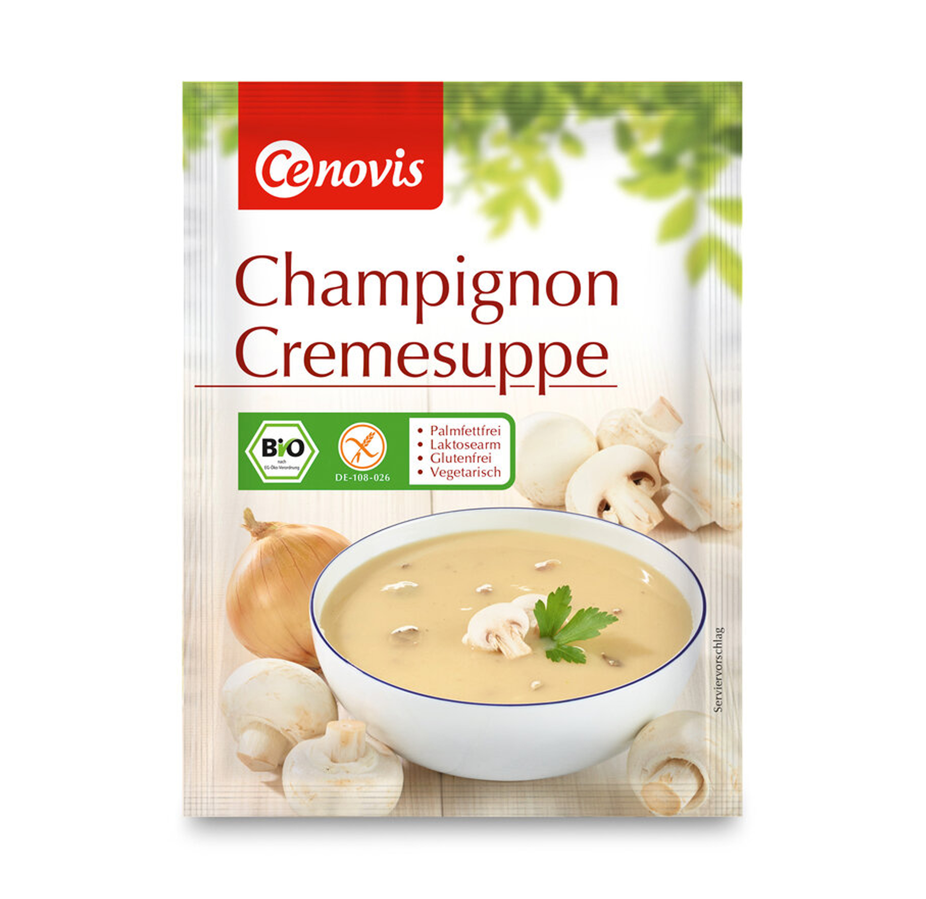 Champignoncremesuppe Bio 1 Beutel Cenovis  Champignoncremesuppe Bio 1 Beutel Cenovis