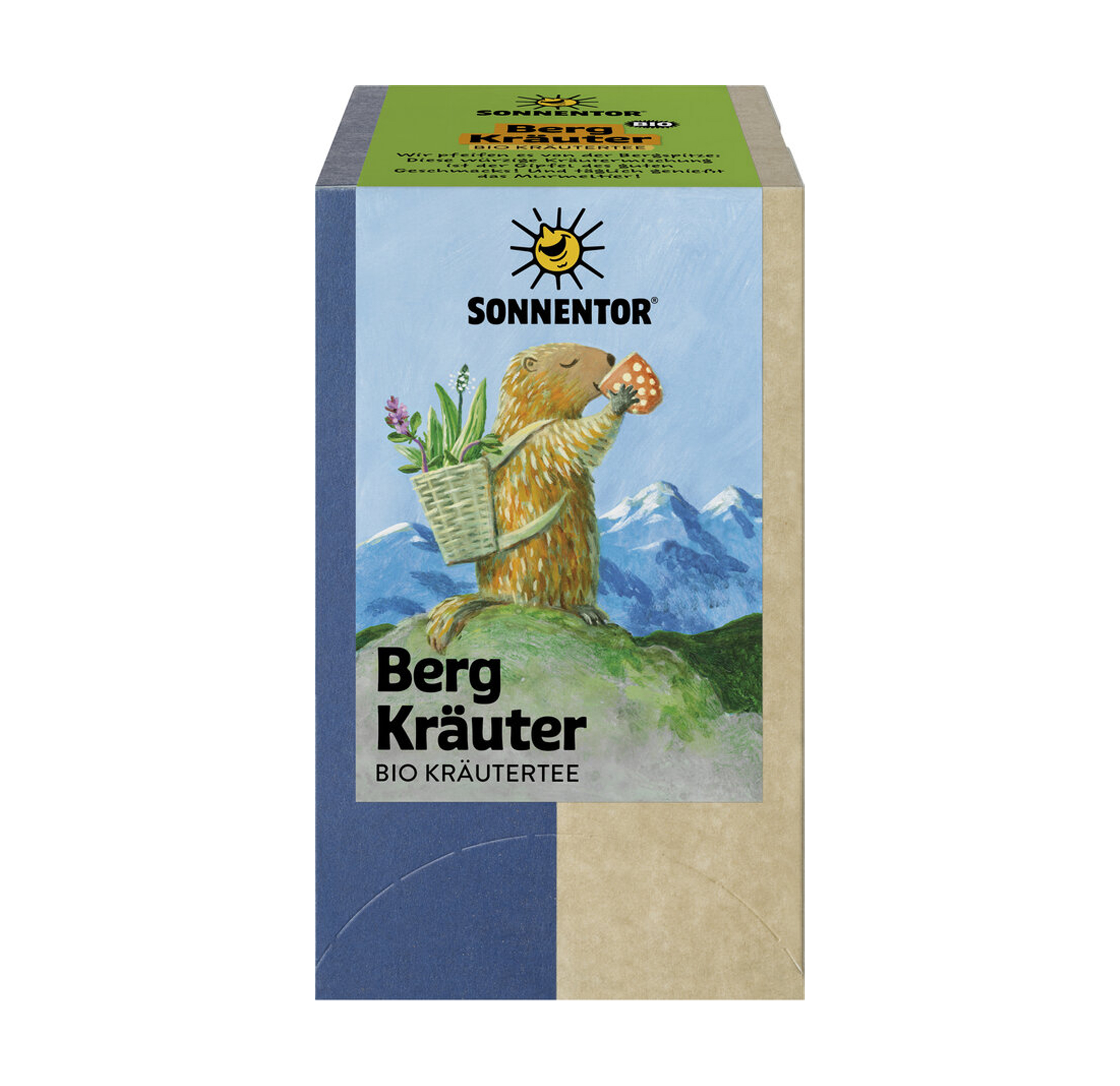 Kräutertee Bergkräuter Bio 18 Beutel Sonnentor