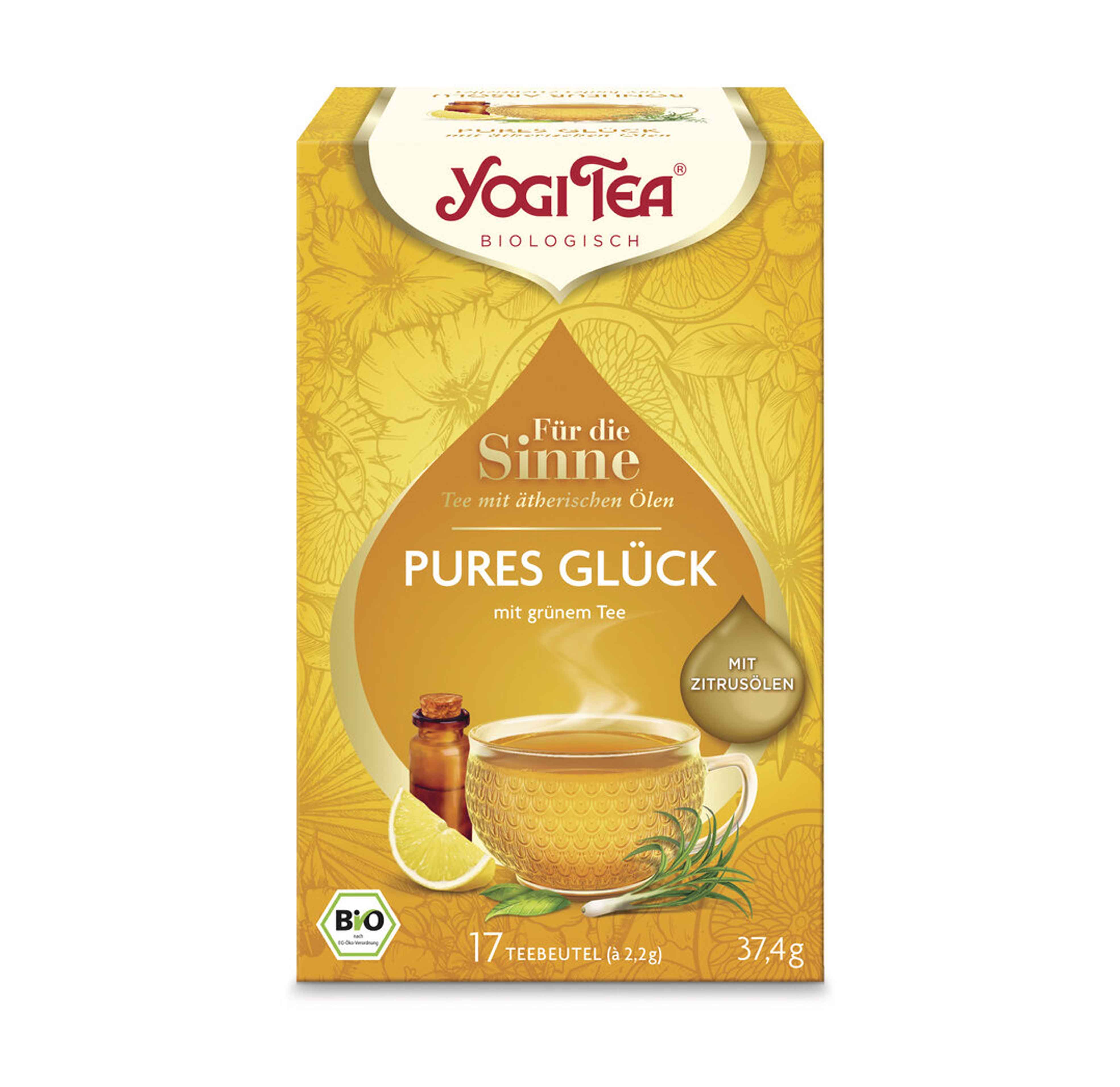 Für die Sinne: Pures Glück Bio 17 Btl. Yogi Tea 