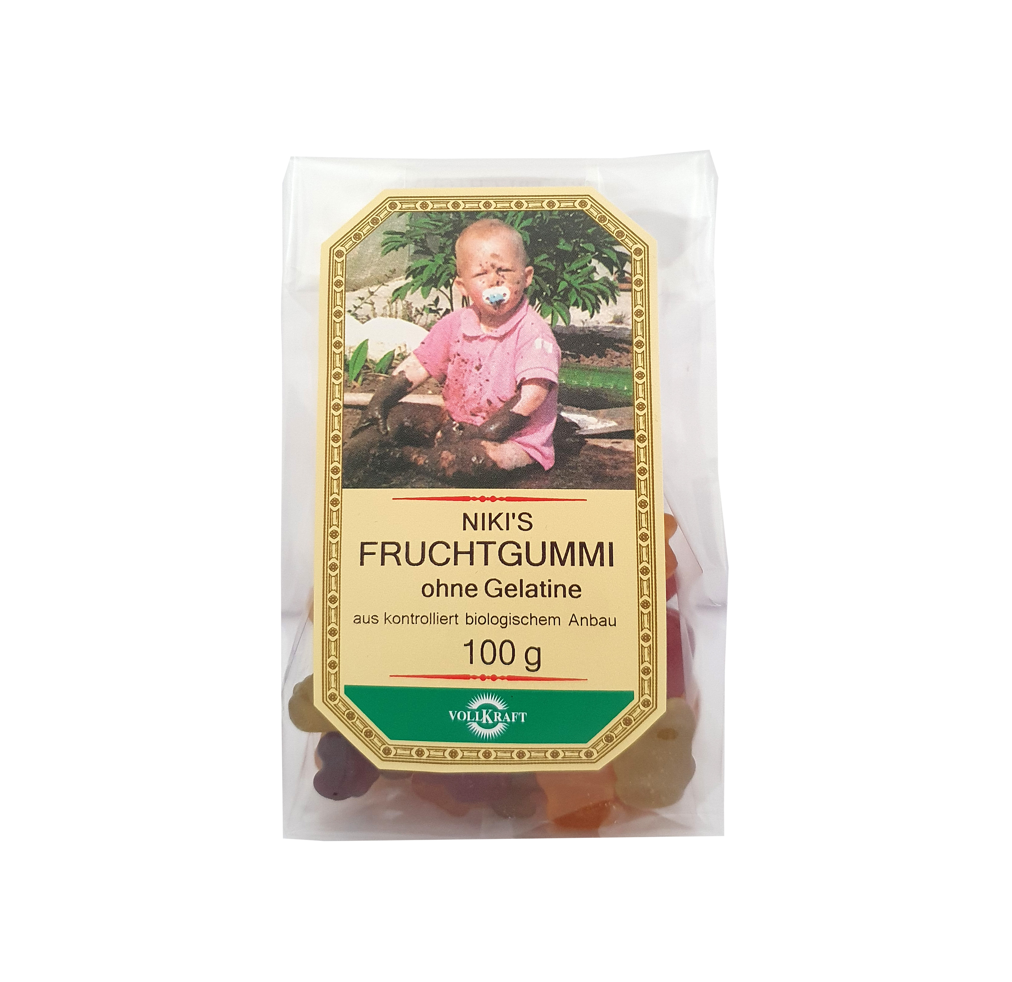 Niki's Fruchtgummi Bio 100g Vollkraft