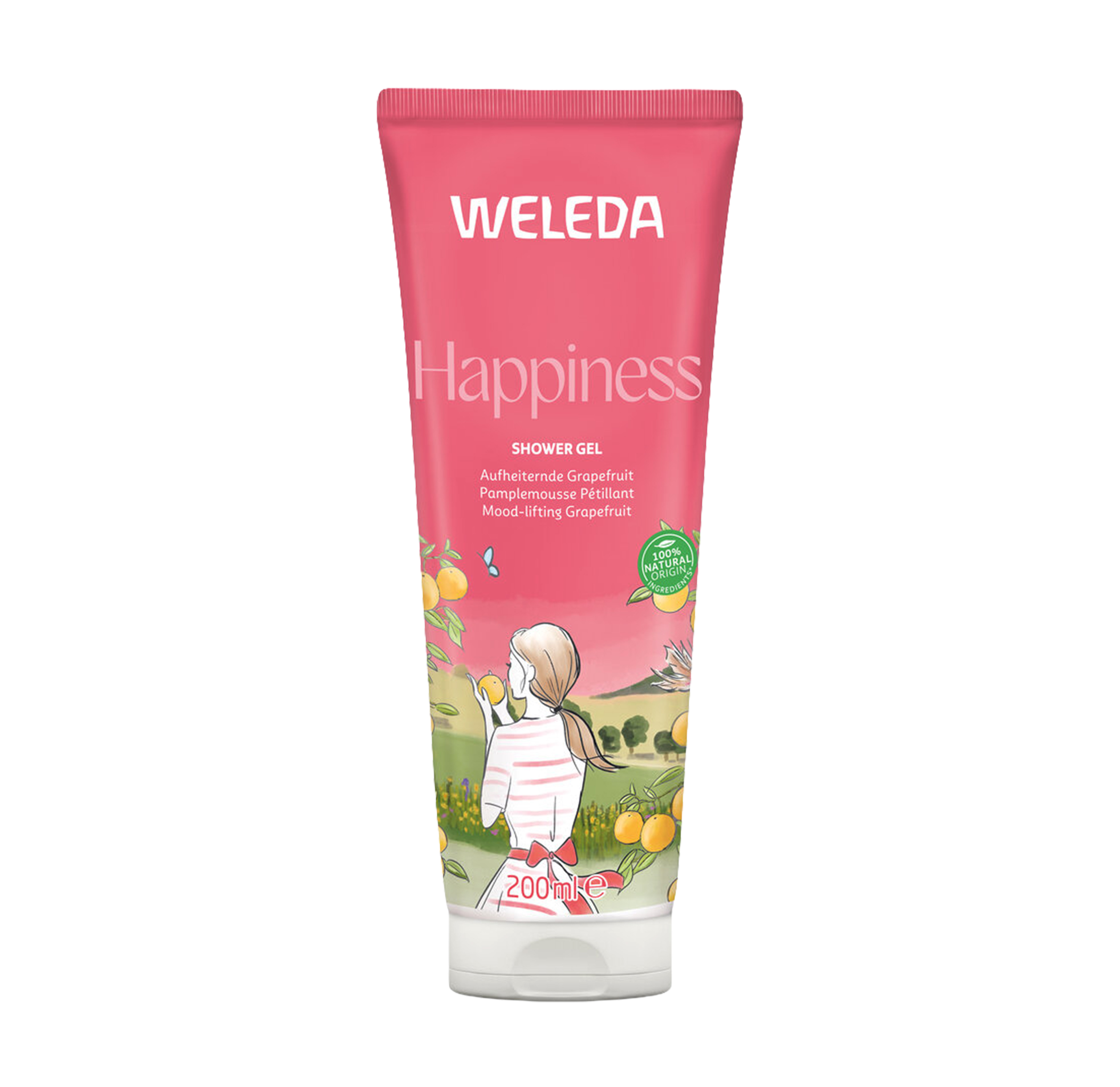 Happiness Shower Gel Grapefruit 200ml Weleda