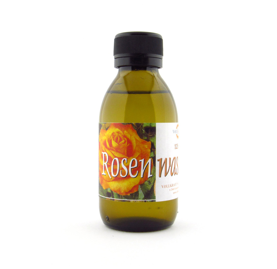 Rosenwasser 125ml Vollkraft – Natürliches Rosenwasser für Haut & Haar