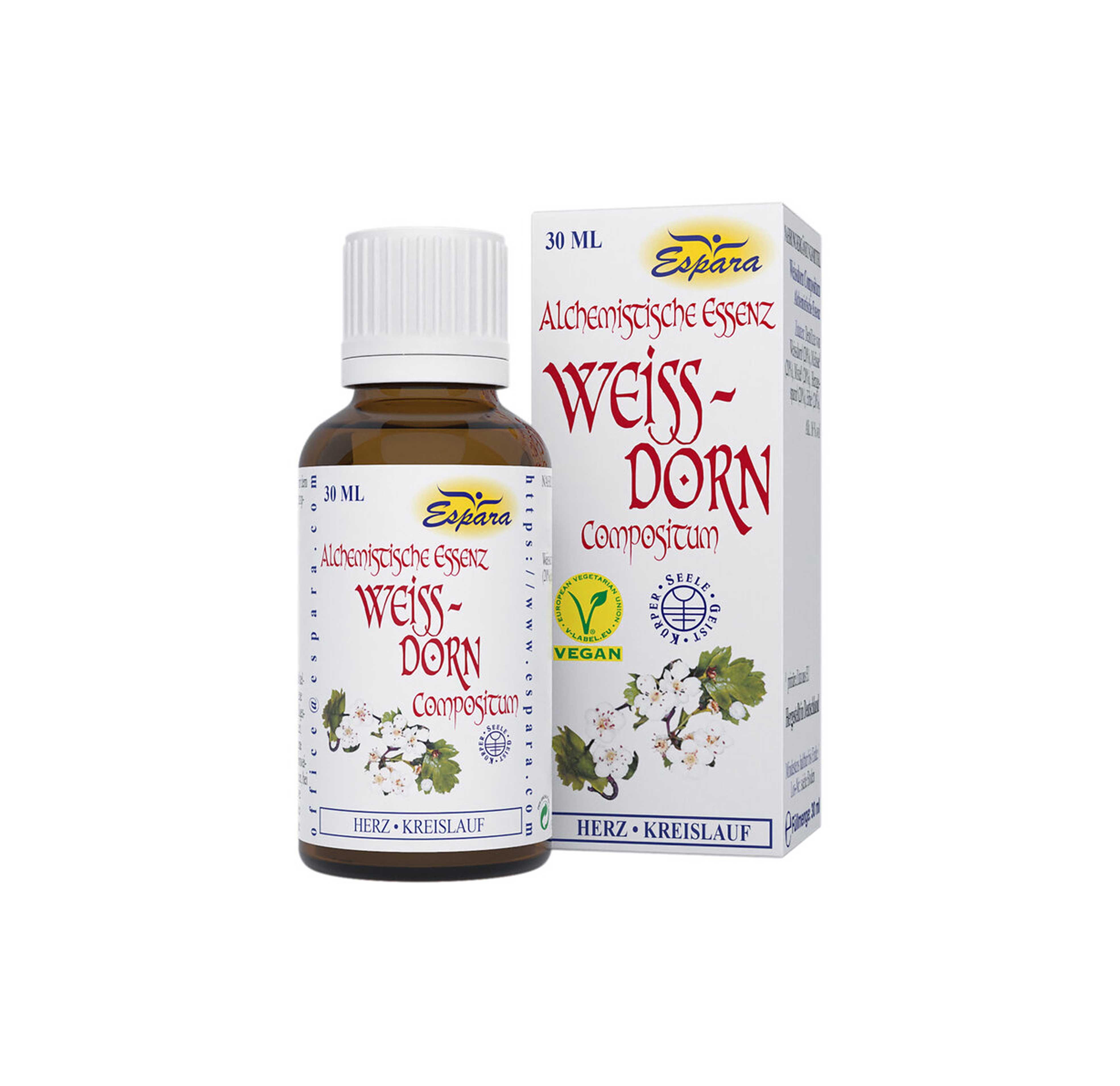 Alchemistische Essenz Weissdorn Compositum 30ml Espara Alchemistische Essenz Weissdorn Compositum 30ml Espara