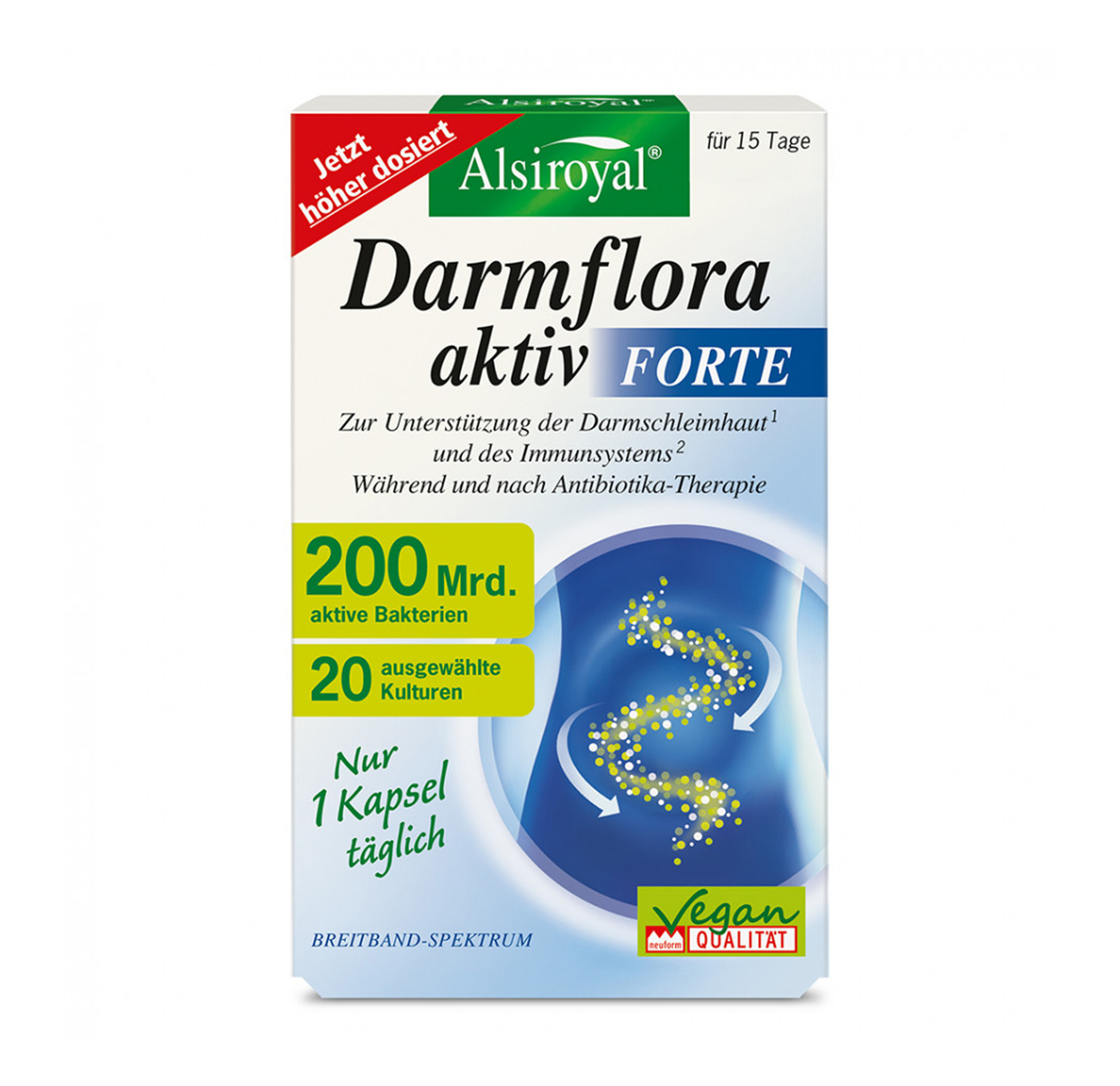 Darmflora aktiv Forte 15 Stück Alsiroyal  