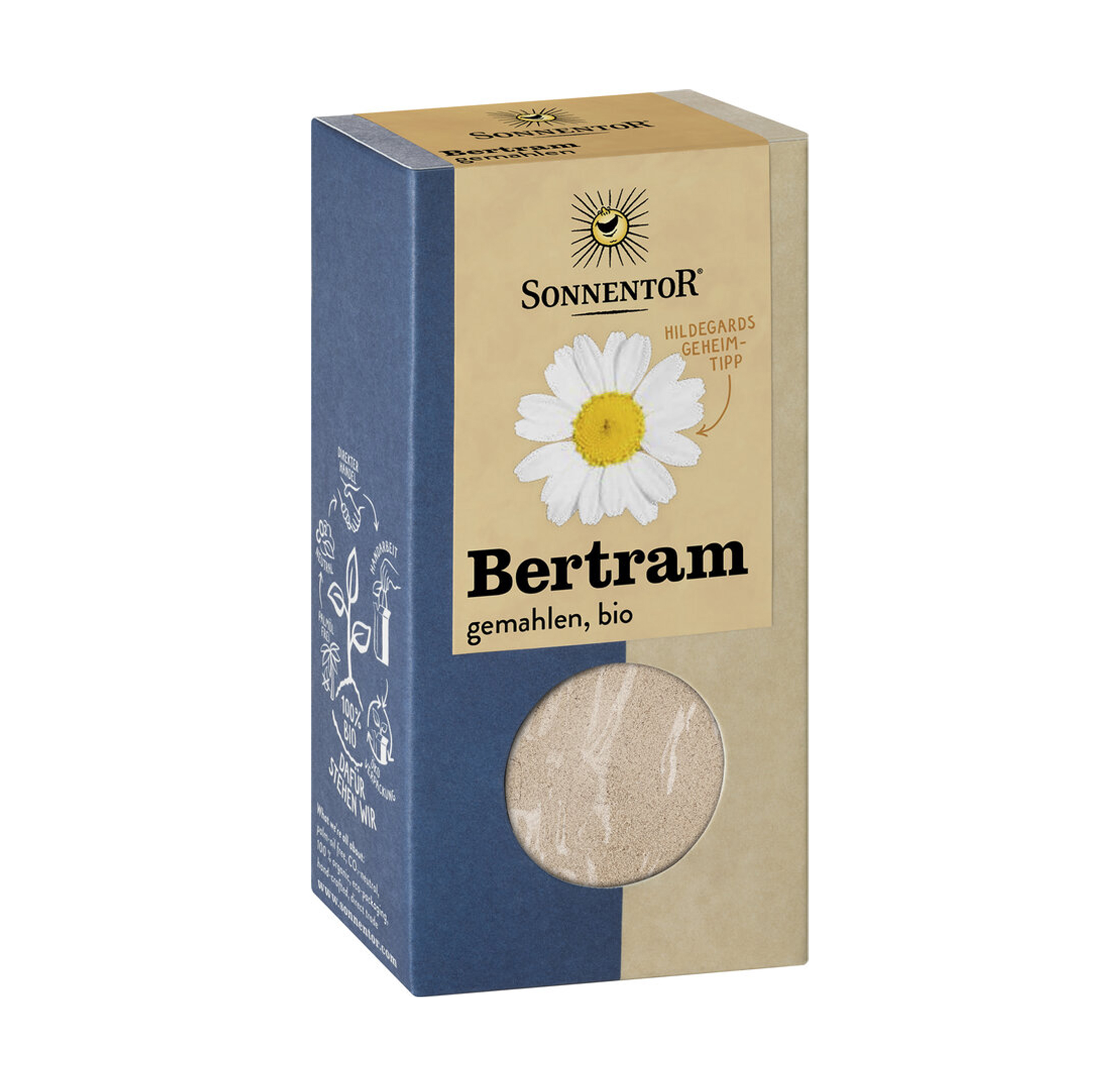 Bertram gemahlen Bio 40g Sonnentor