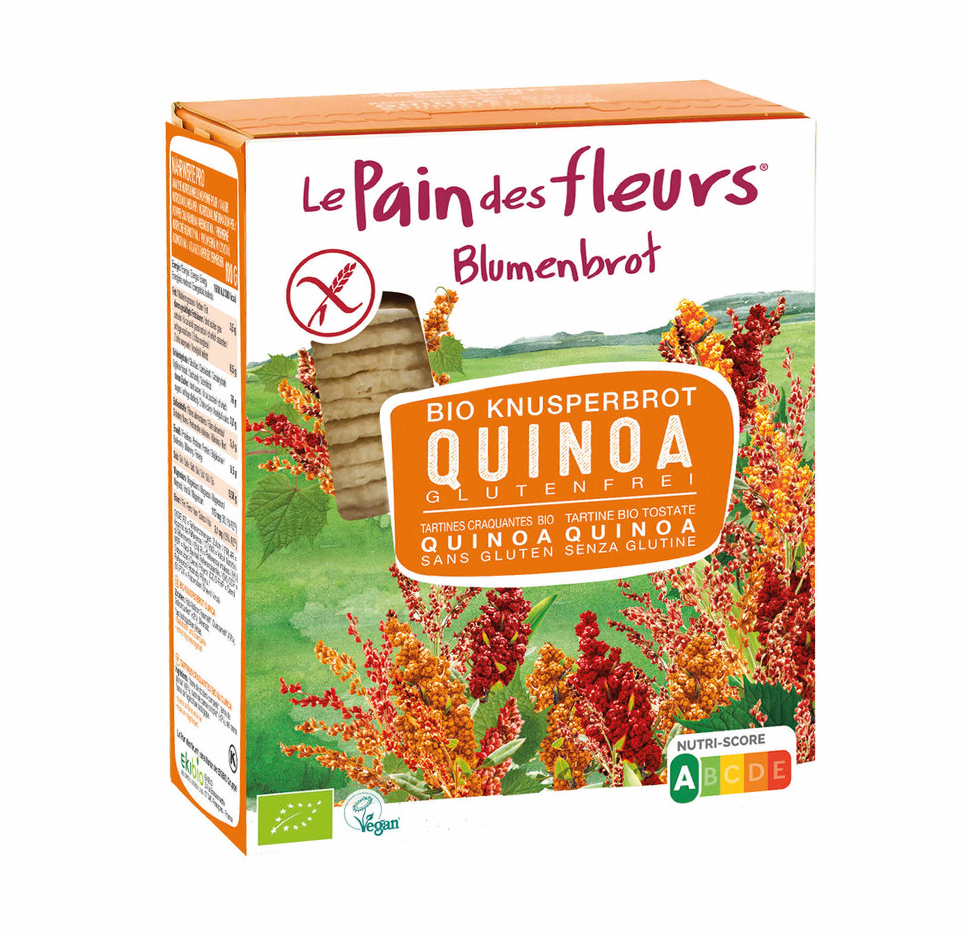 Knusperbrot Quinoa Bio 150g Blumenbrot