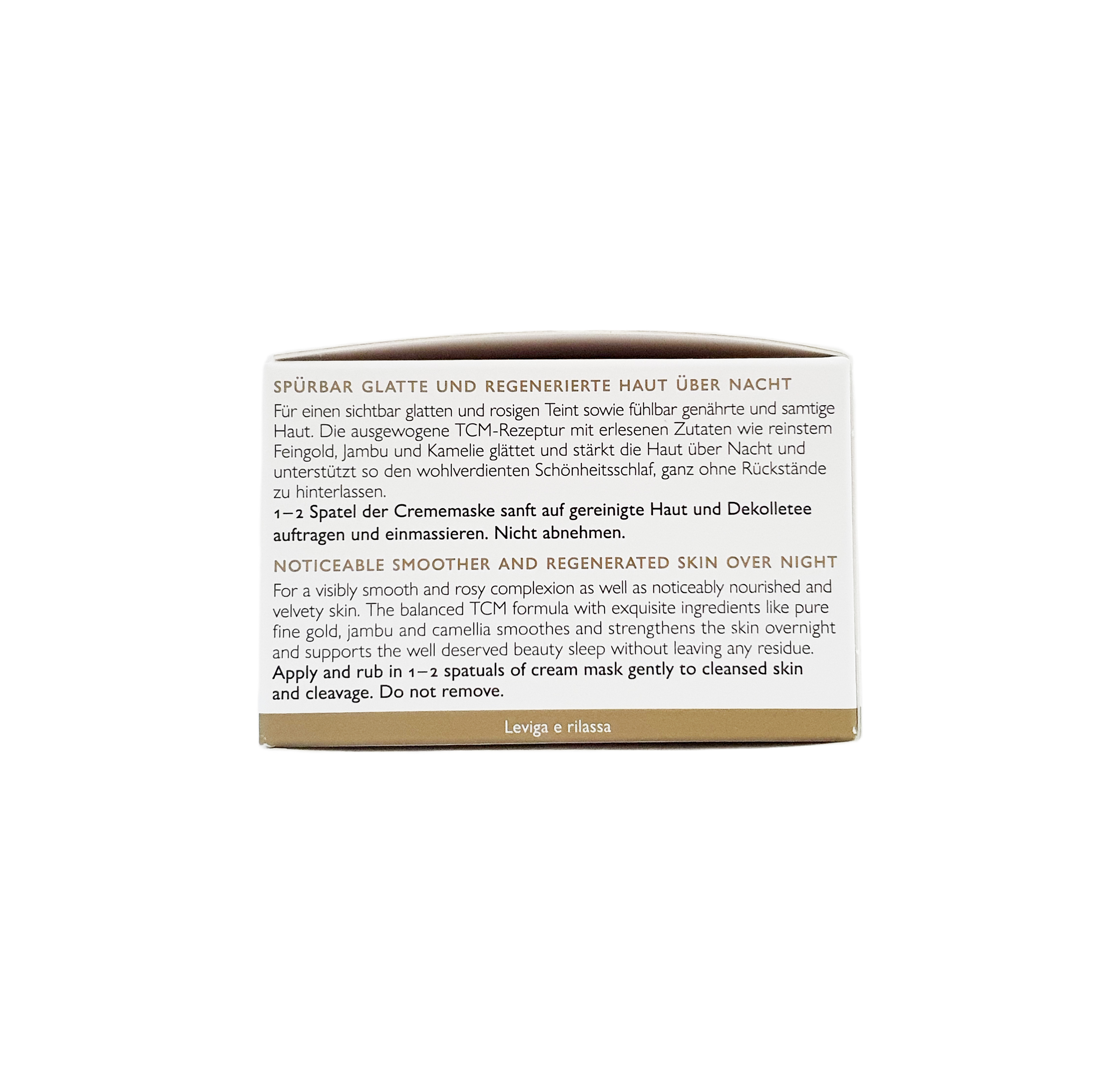 Miracle Overnight Cream Mask mit Gold & Jambu 50ml Master Lin
