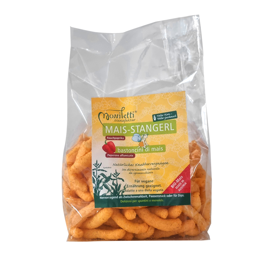 Maisstangerl mit Rauchparika Bio 100g Moniletti
