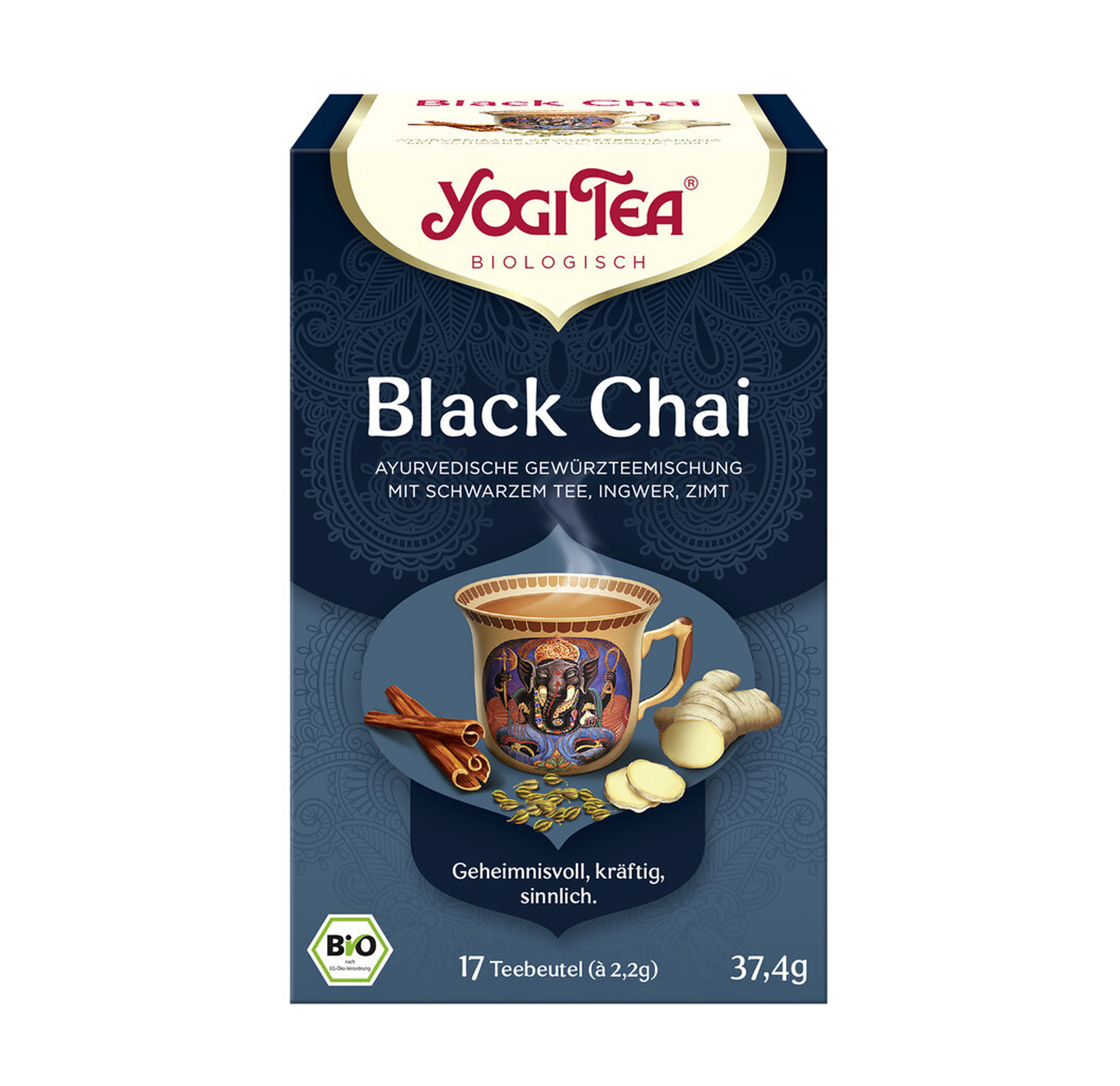 Black Chai Bio 17 Beutel Yogi Tea