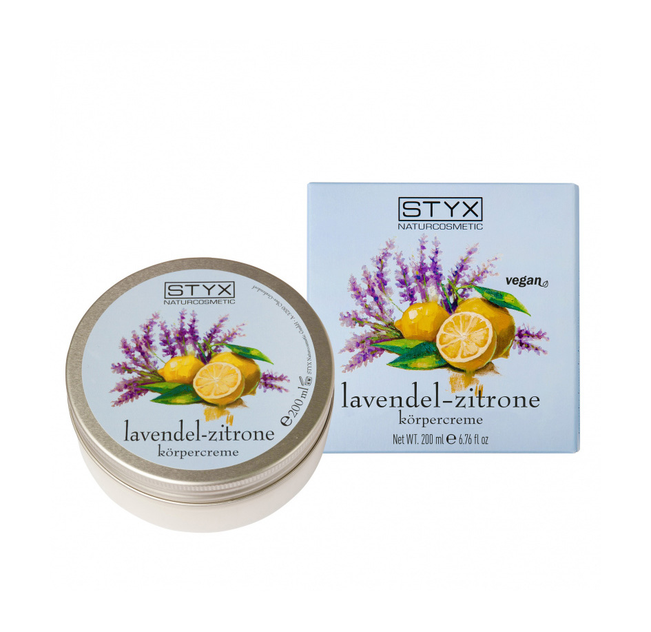 Lavendel-Zitrone Körpercreme 200ml Styx Mindesthaltbarkeitsdatum bis 09/2025