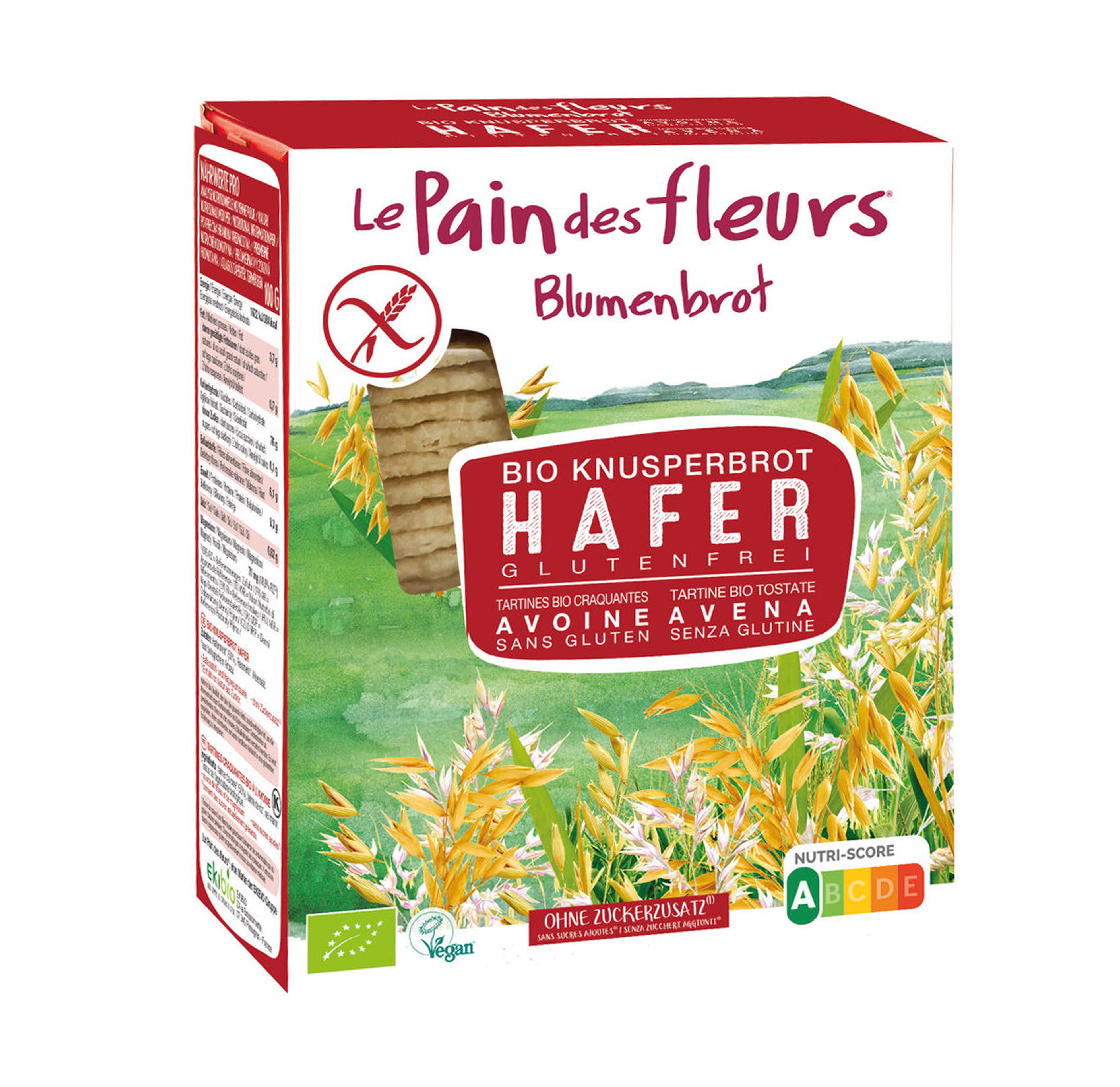 Knusperbrot Hafer Bio 150g Blumenbrot 
