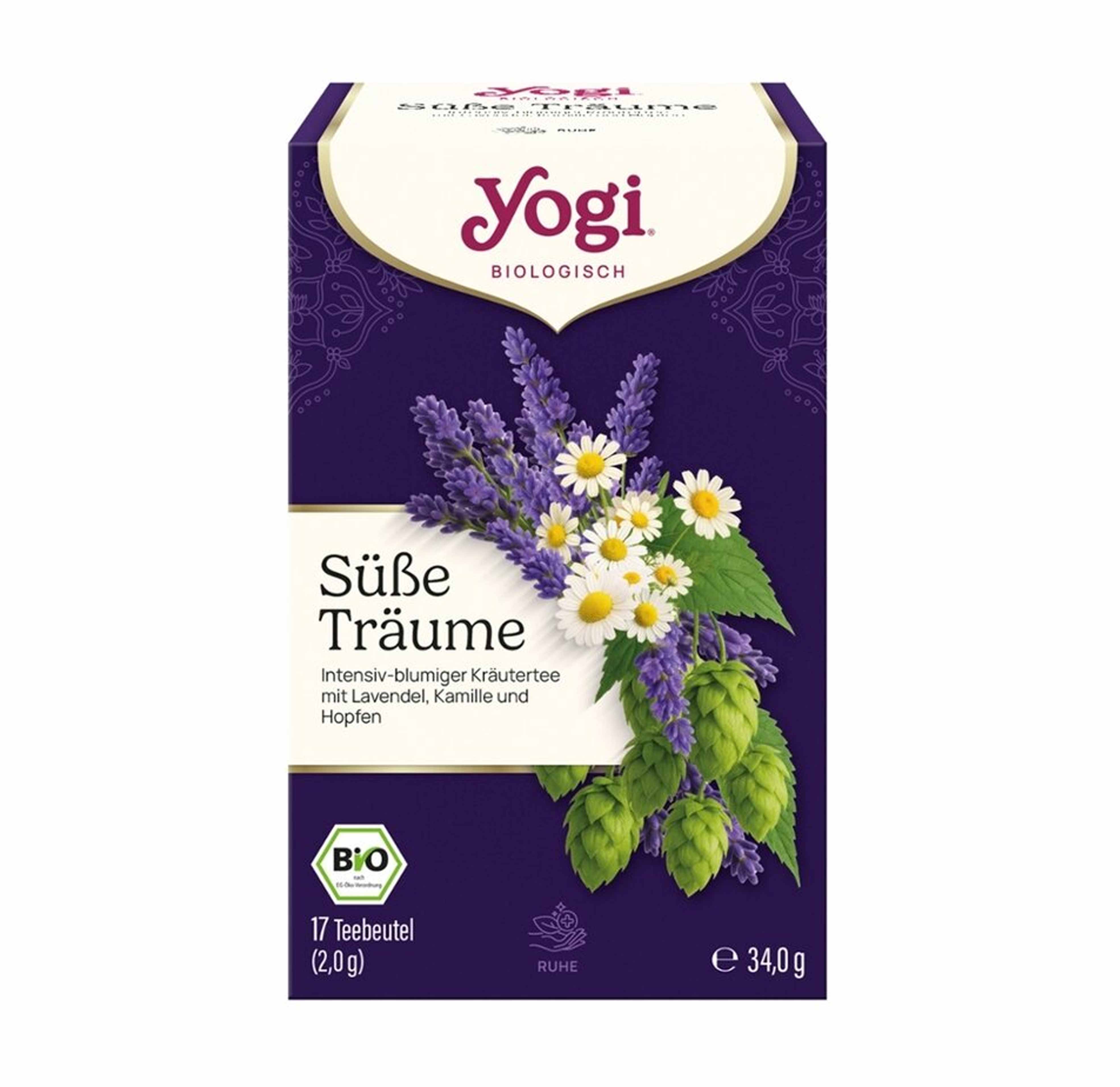 Süsse Träume Bio 17 Beutel Yogi Tea