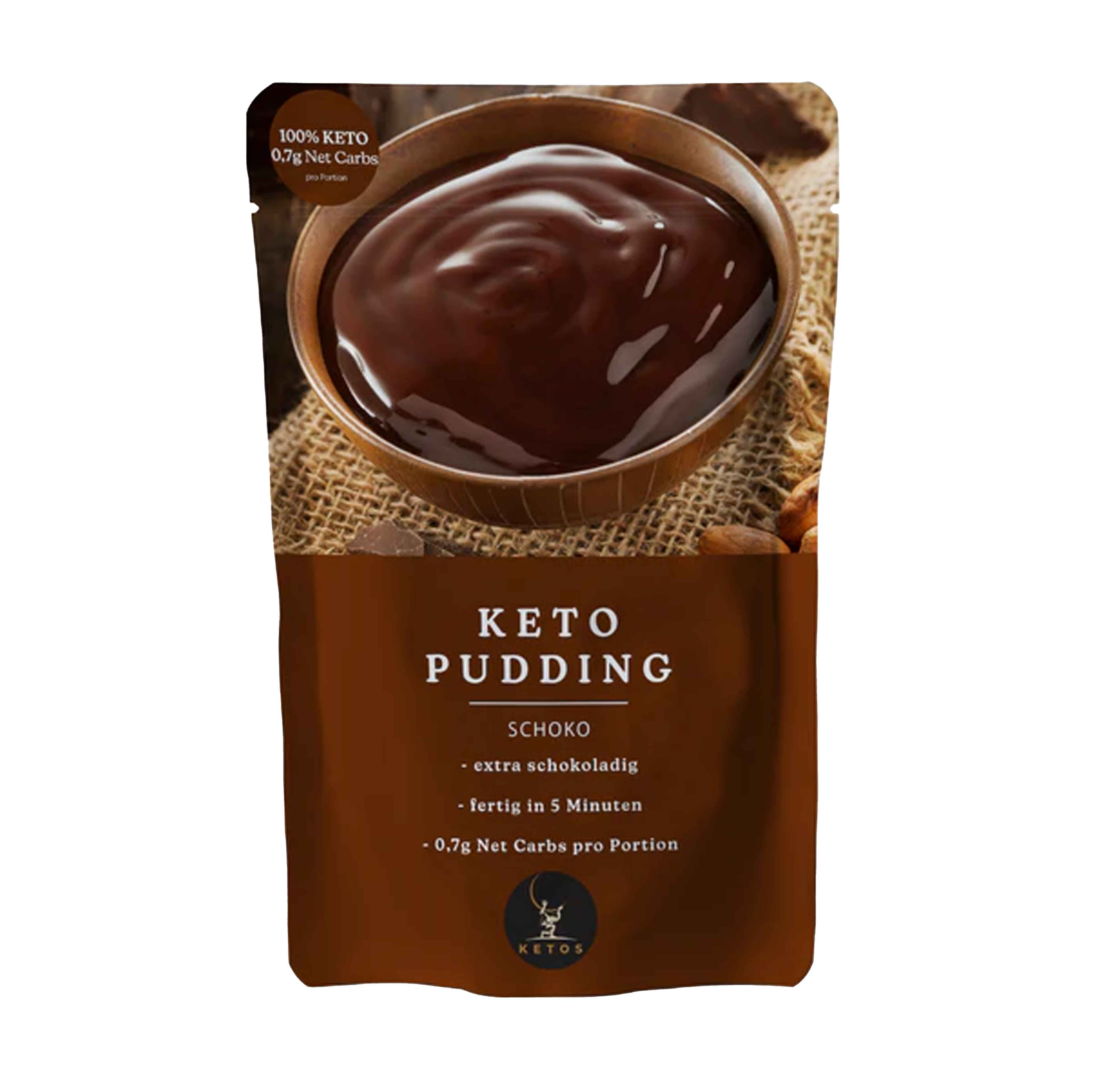 Keto Pudding Schoko 260g Ketos  Keto Pudding Schoko 260g Ketos