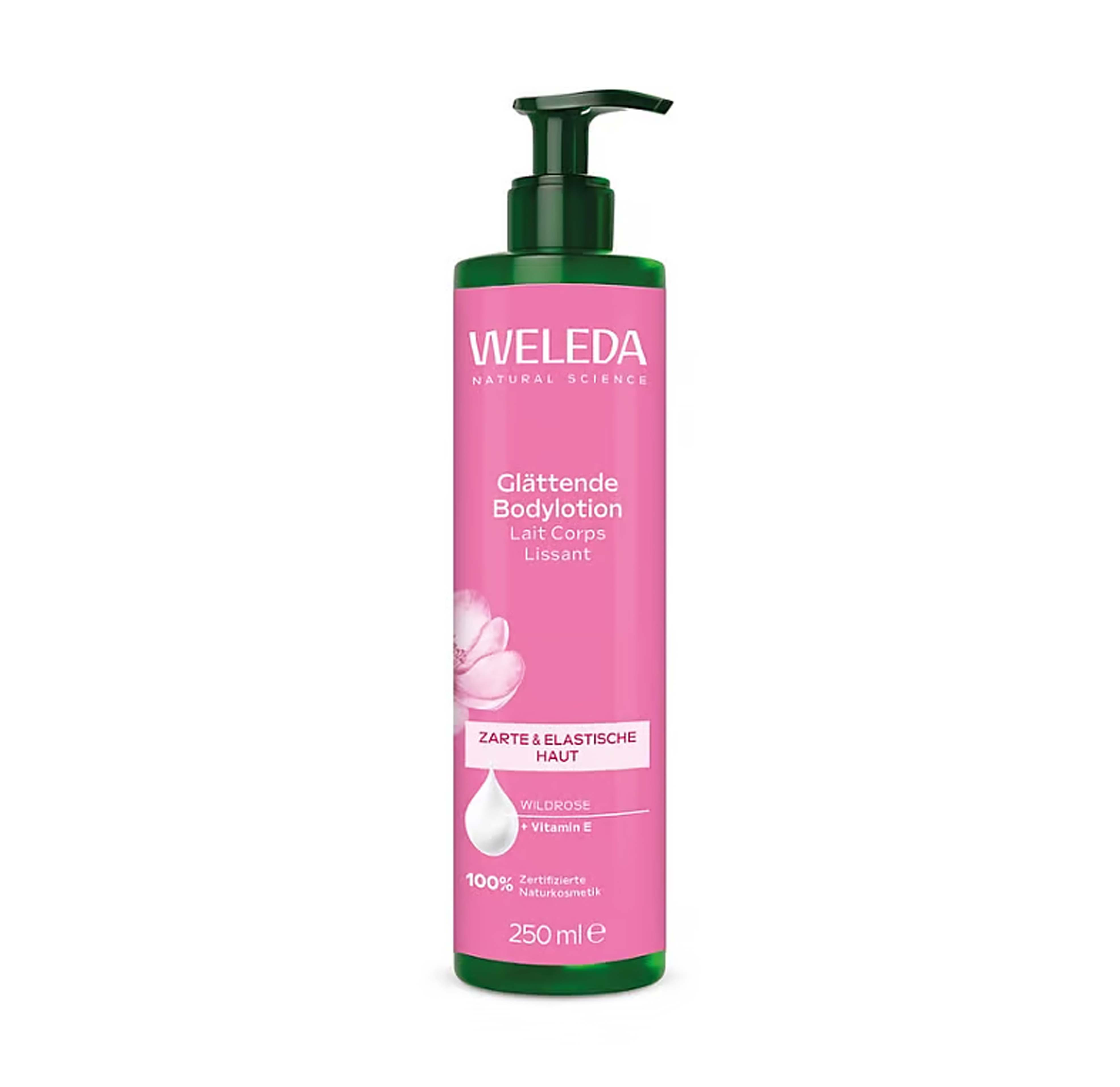 Glättende Bodylotion Wildrose 250ml Weleda