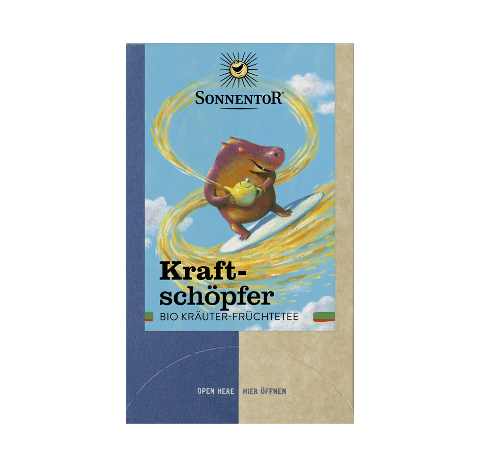 Kräuter-Früchtee Kraftschöpfer Tee  Bio 18 Beutel Sonnentor Kräuter-Früchtee Kraftschöpfer Tee  Bio 18 Beutel Sonnentor