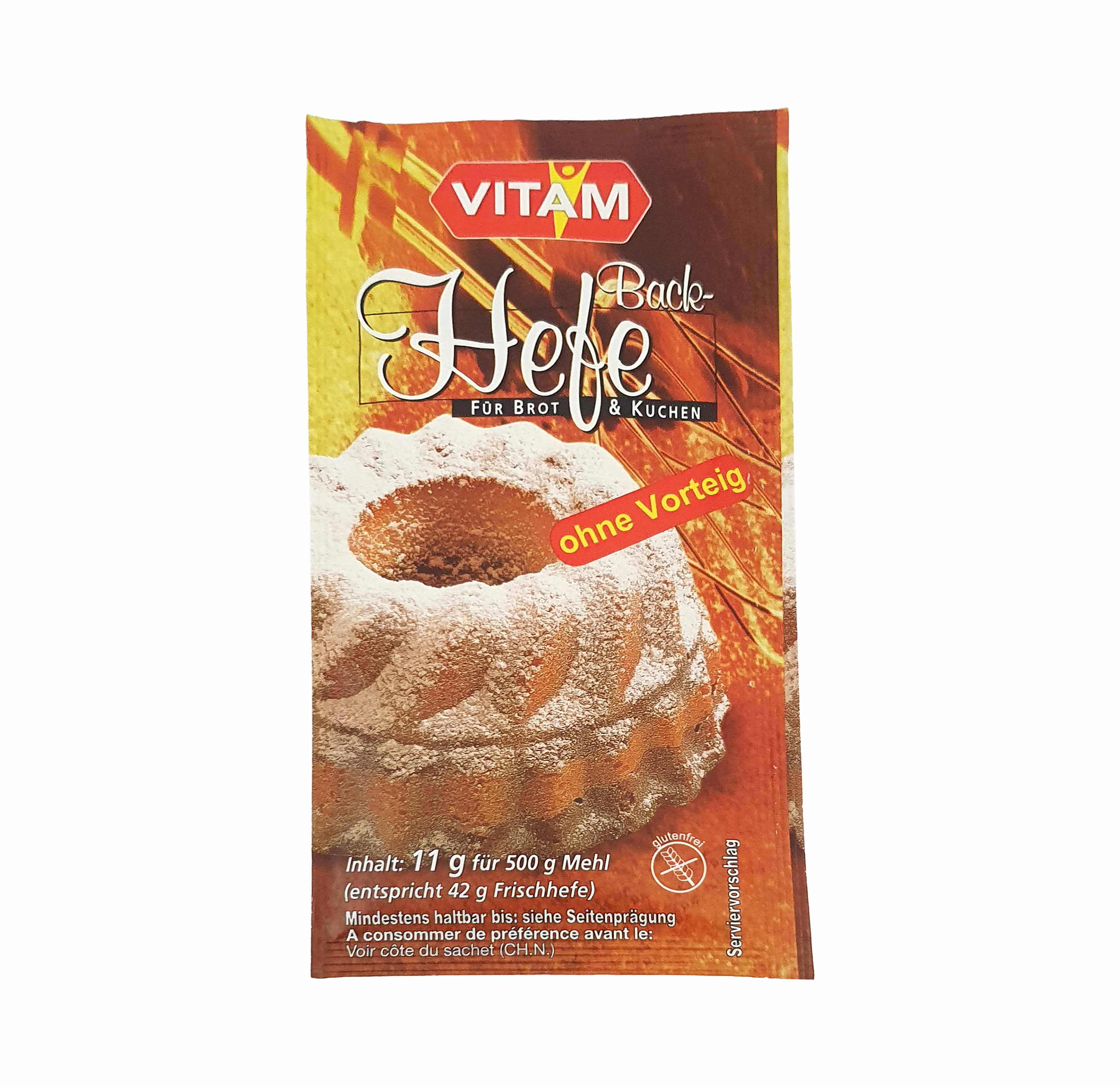 Backhefe 11g Vitam 