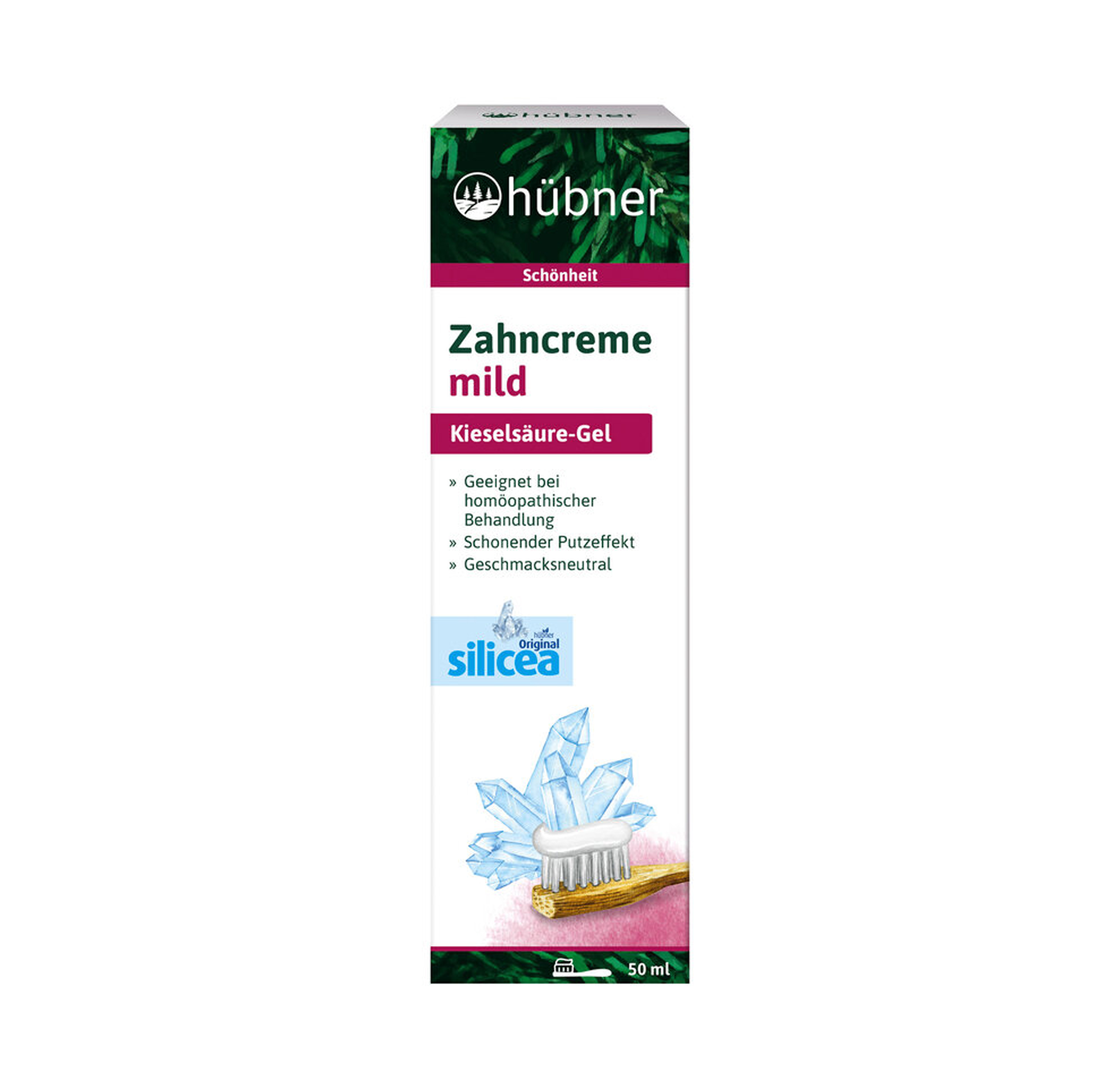 Silicea Zahnpasta 50ml Hübner 