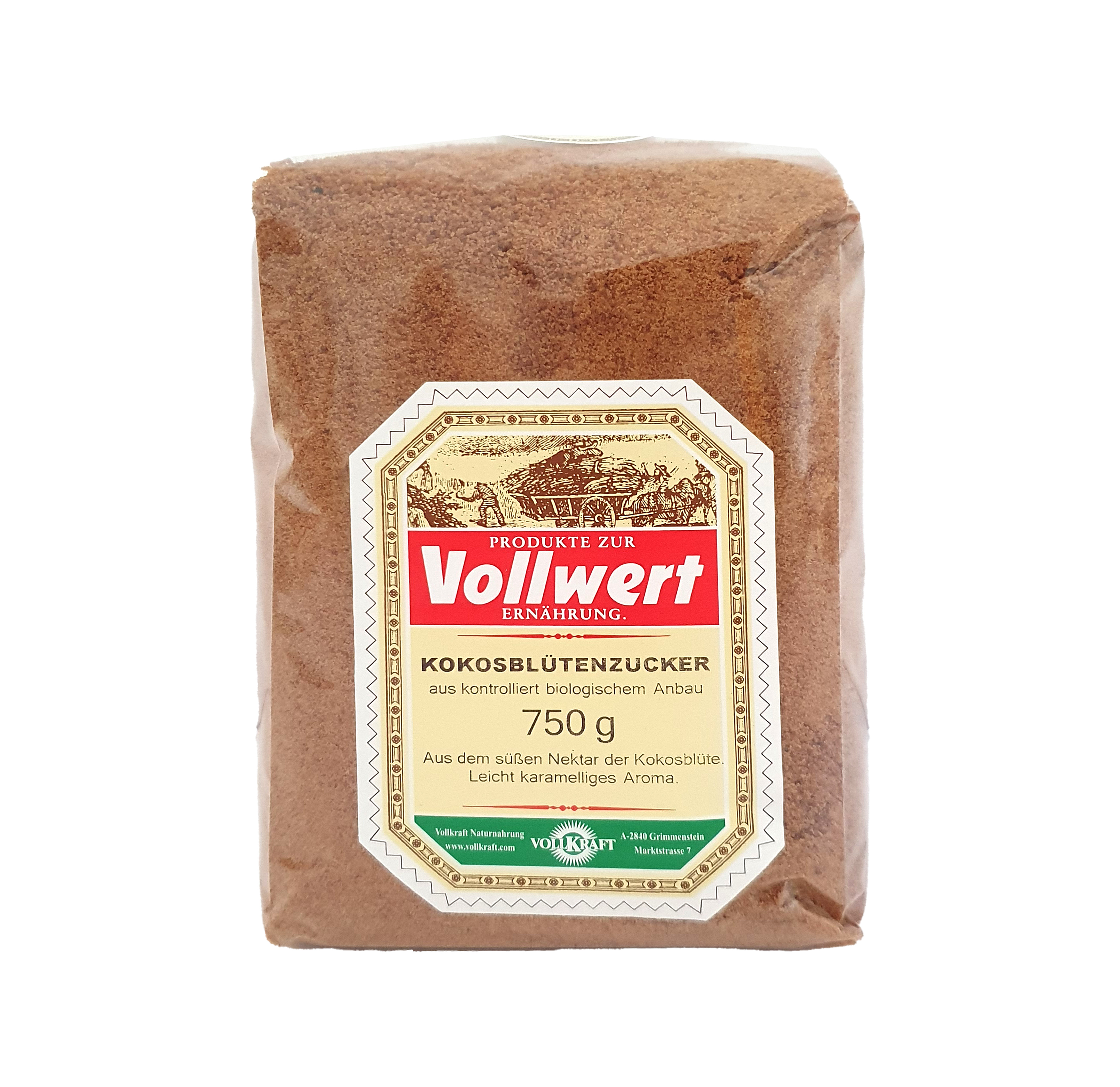 Kokosblütenzucker Bio 750g Vollkraft