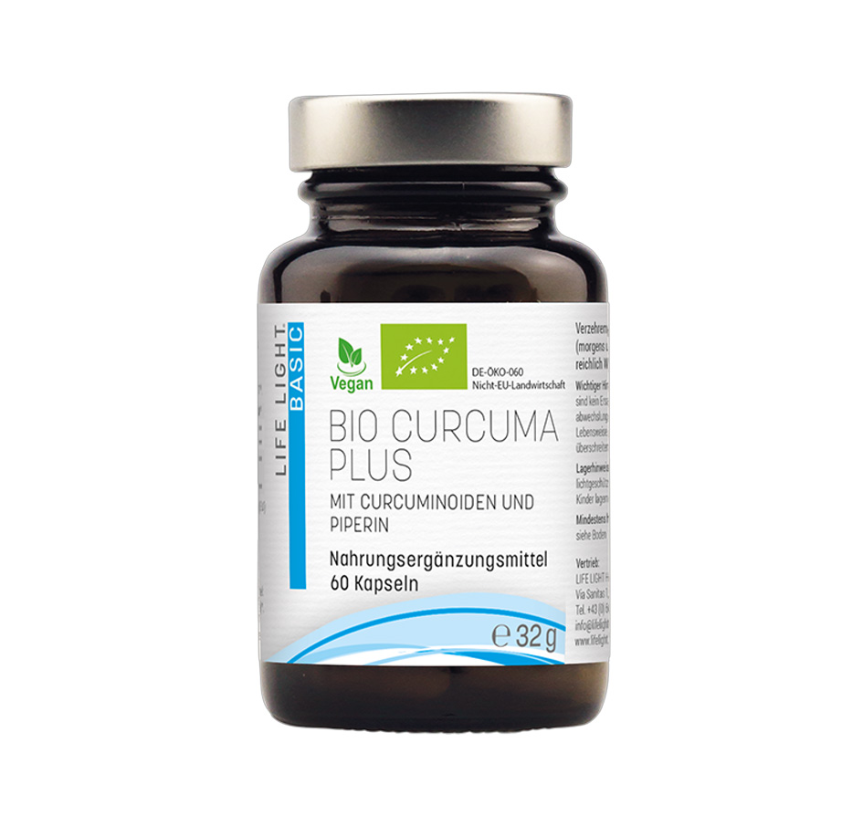 Bio Curcuma Plus 60 Kapseln Life Light