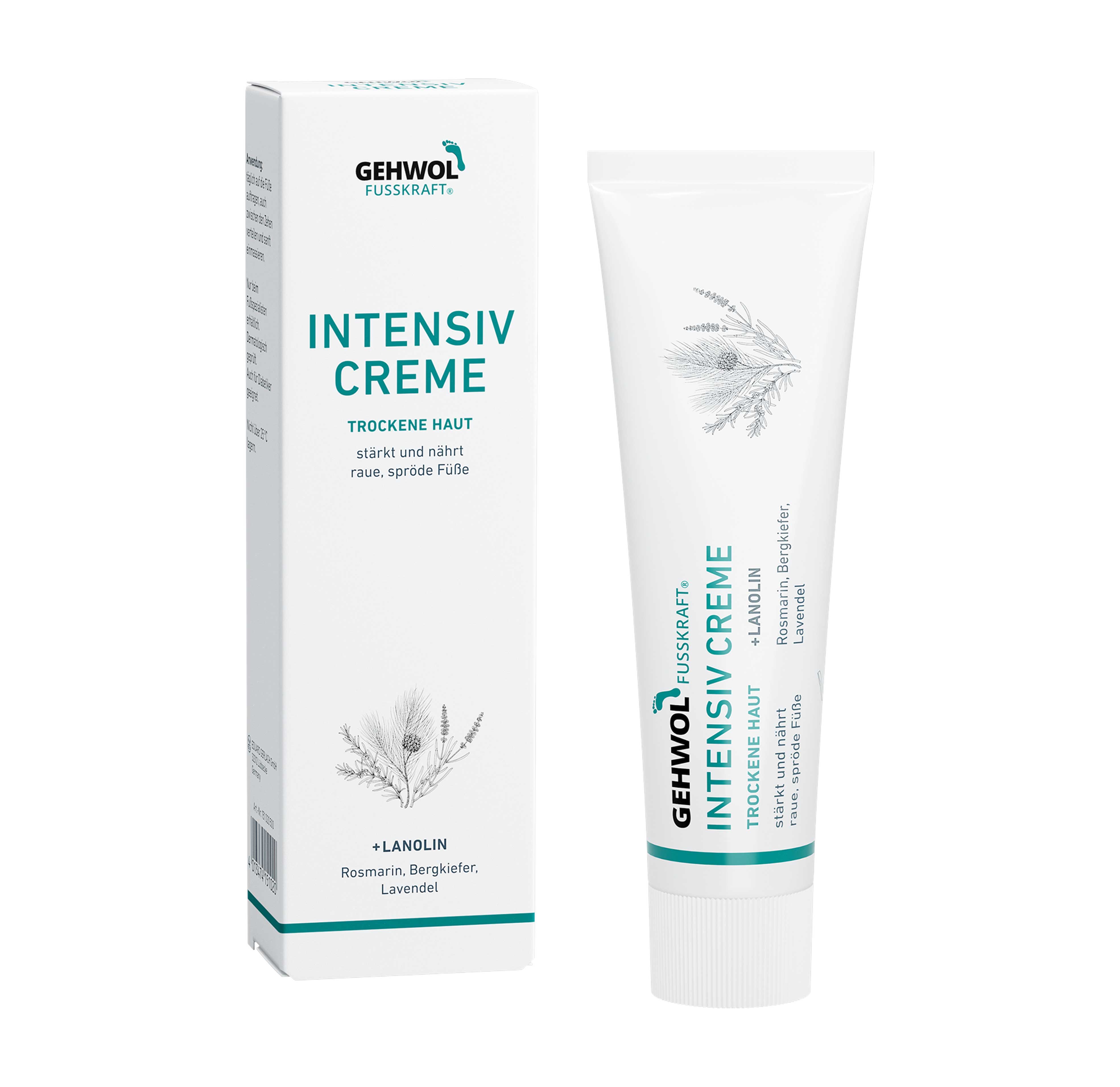 Intensiv Creme Fusskraft blau  125ml Gehwol