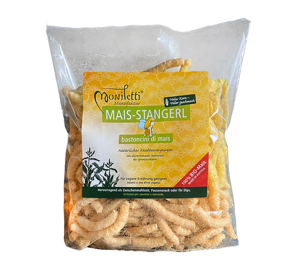 Maisstangerl Natur Bio 200g Moniletti 