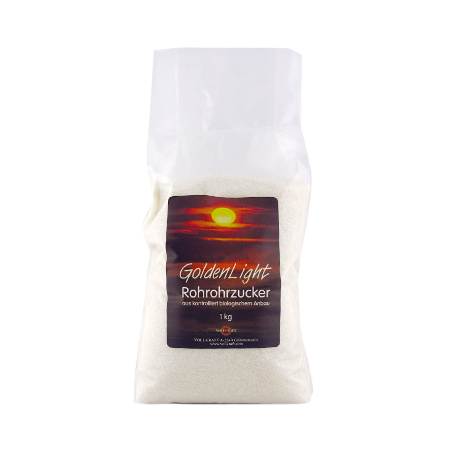 Golden Light Rohrohrzucker Bio 1Kg Vollkraft