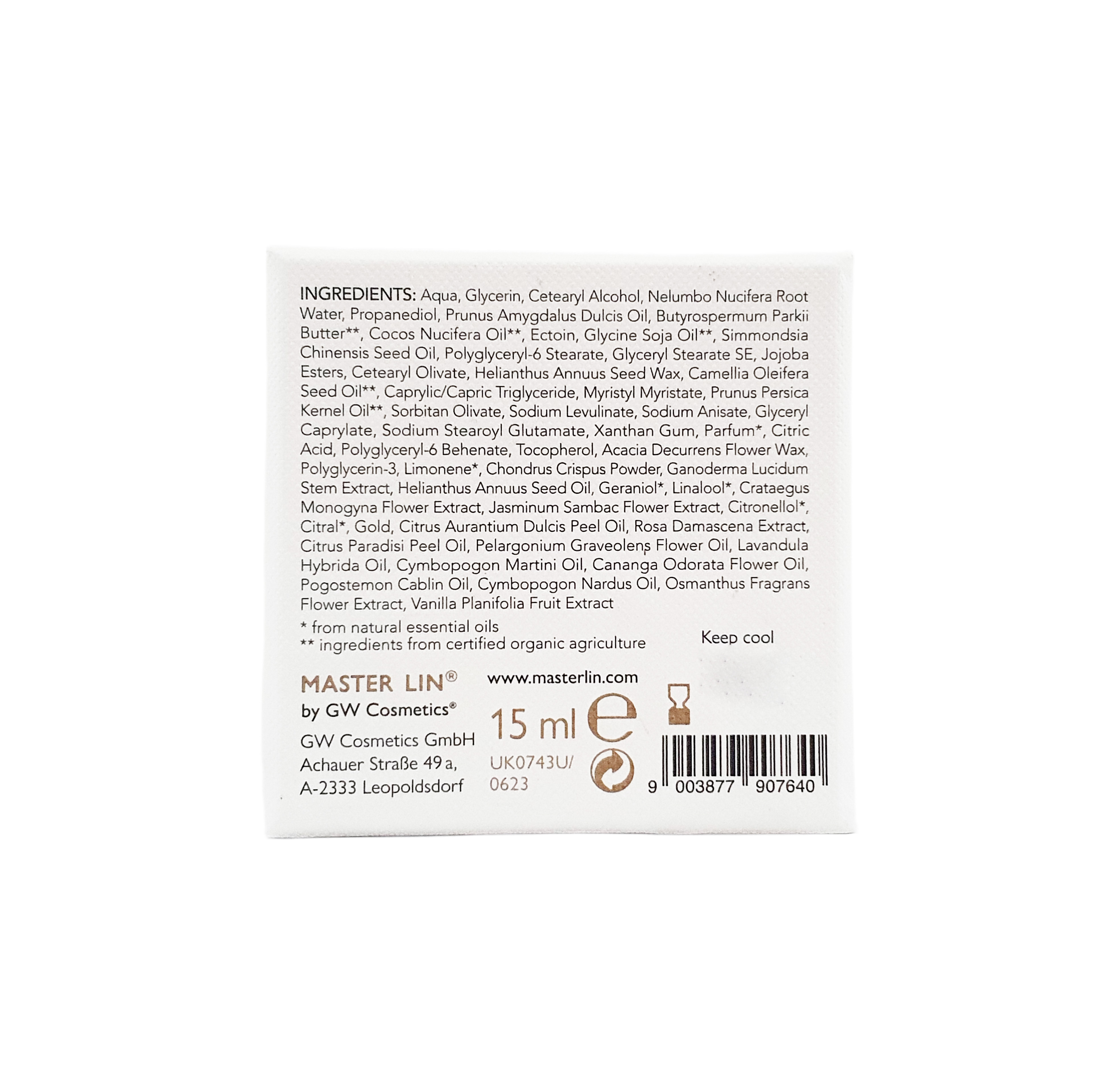 Supreme Eye Cream 15ml Master Lin