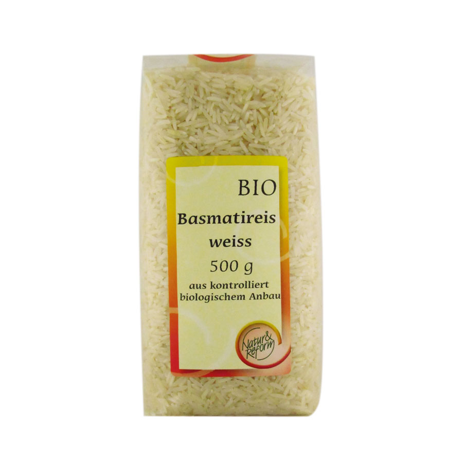 Basmatireis weiß Bio 500g Natur & Reform
