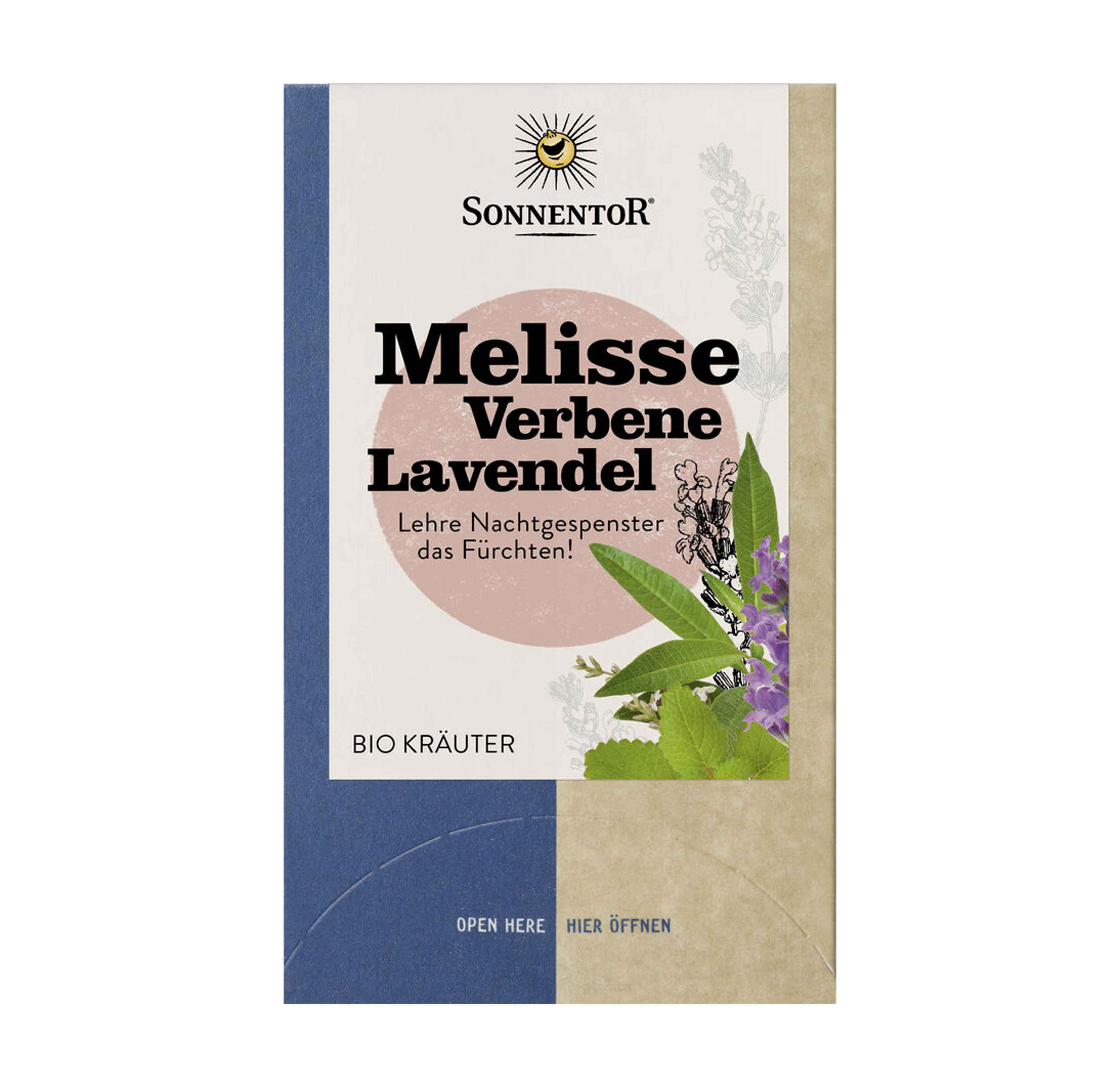 Melisse-Verbene-Lavendel bio Kräuterteemischung 18Btl. Sonnentor Melisse-Verbene-Lavendel bio Kräuterteemischung 18Btl. Sonnentor