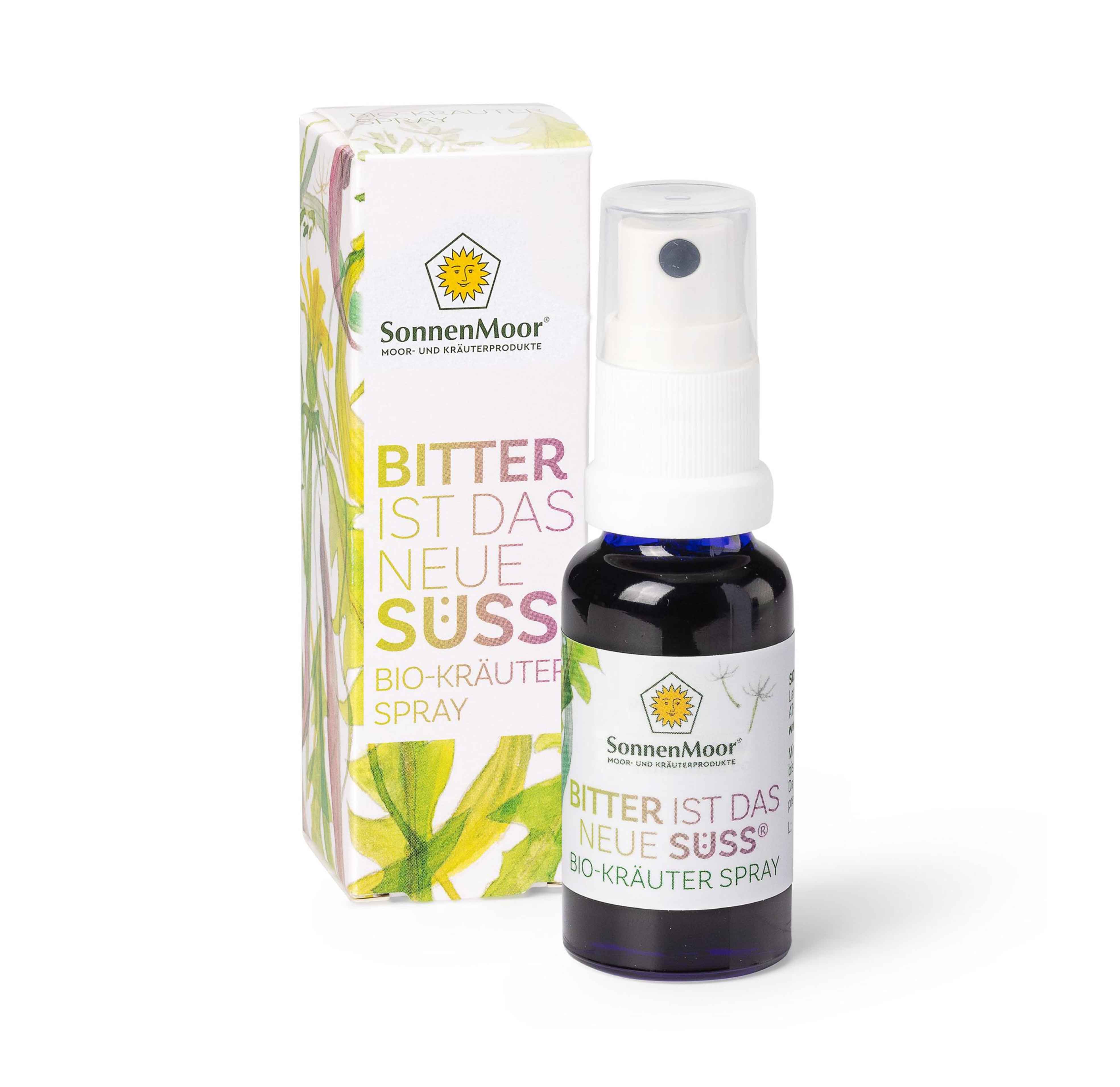 Bitter ist das neue Süss Spray Bio 20ml SonnenMoor