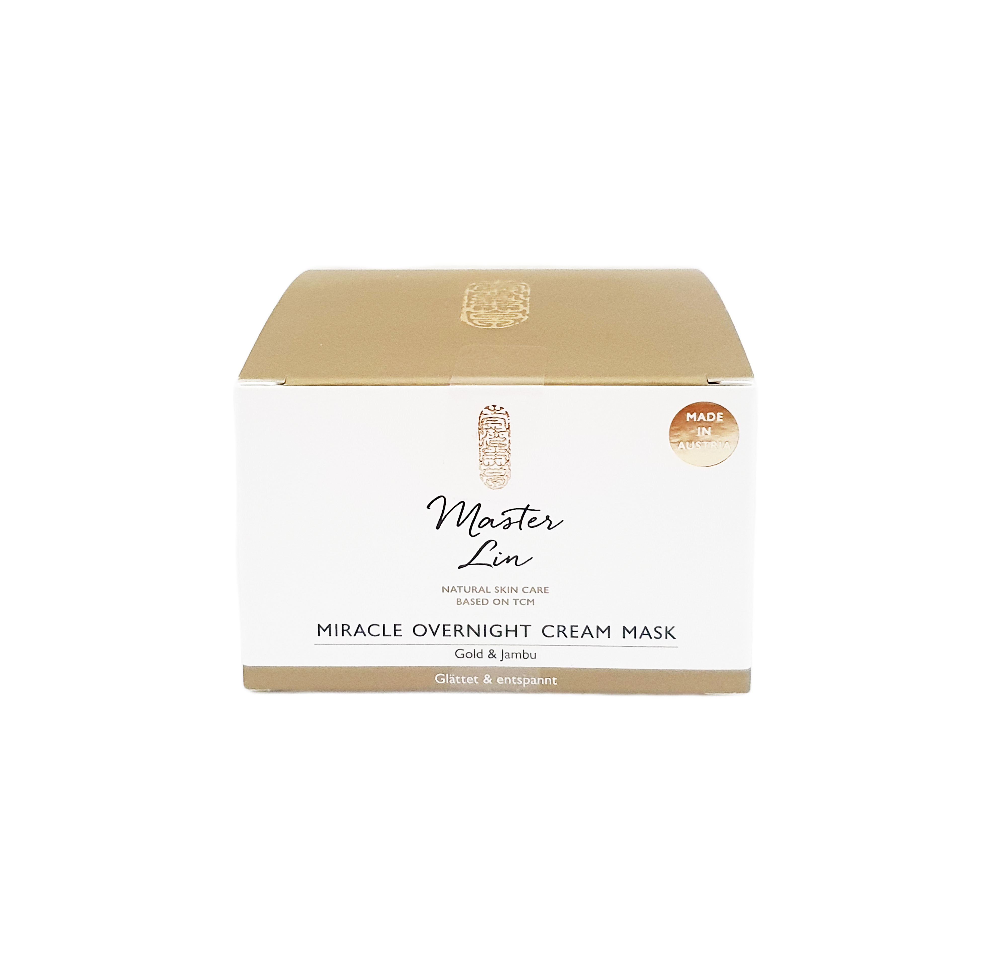 Miracle Overnight Cream Mask mit Gold & Jambu 50ml Master Lin